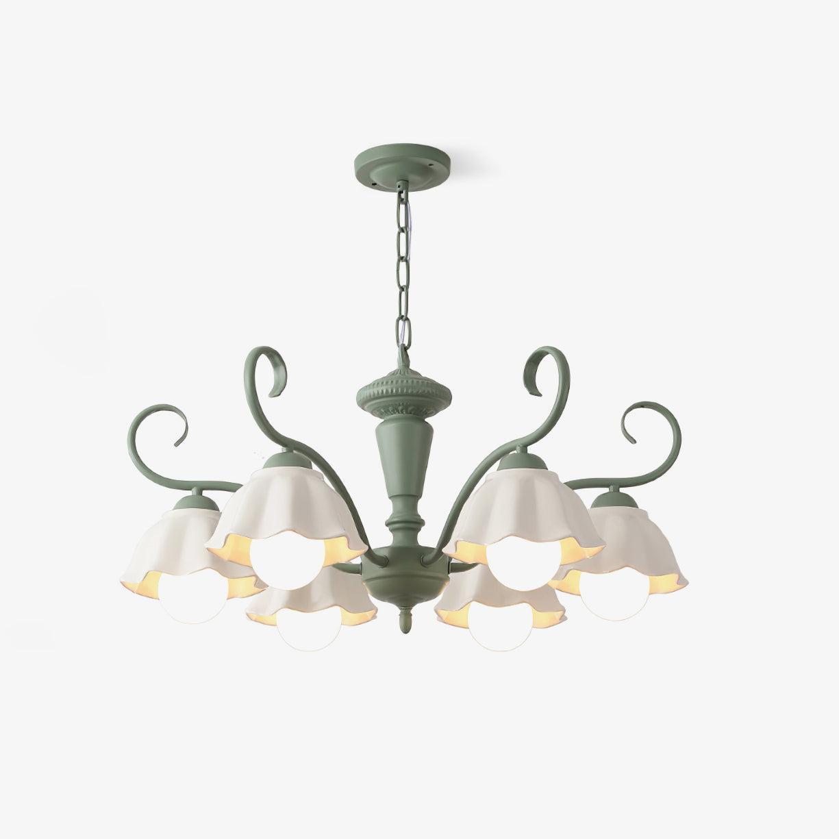 Savoy Flower Chandelier - Cueteks