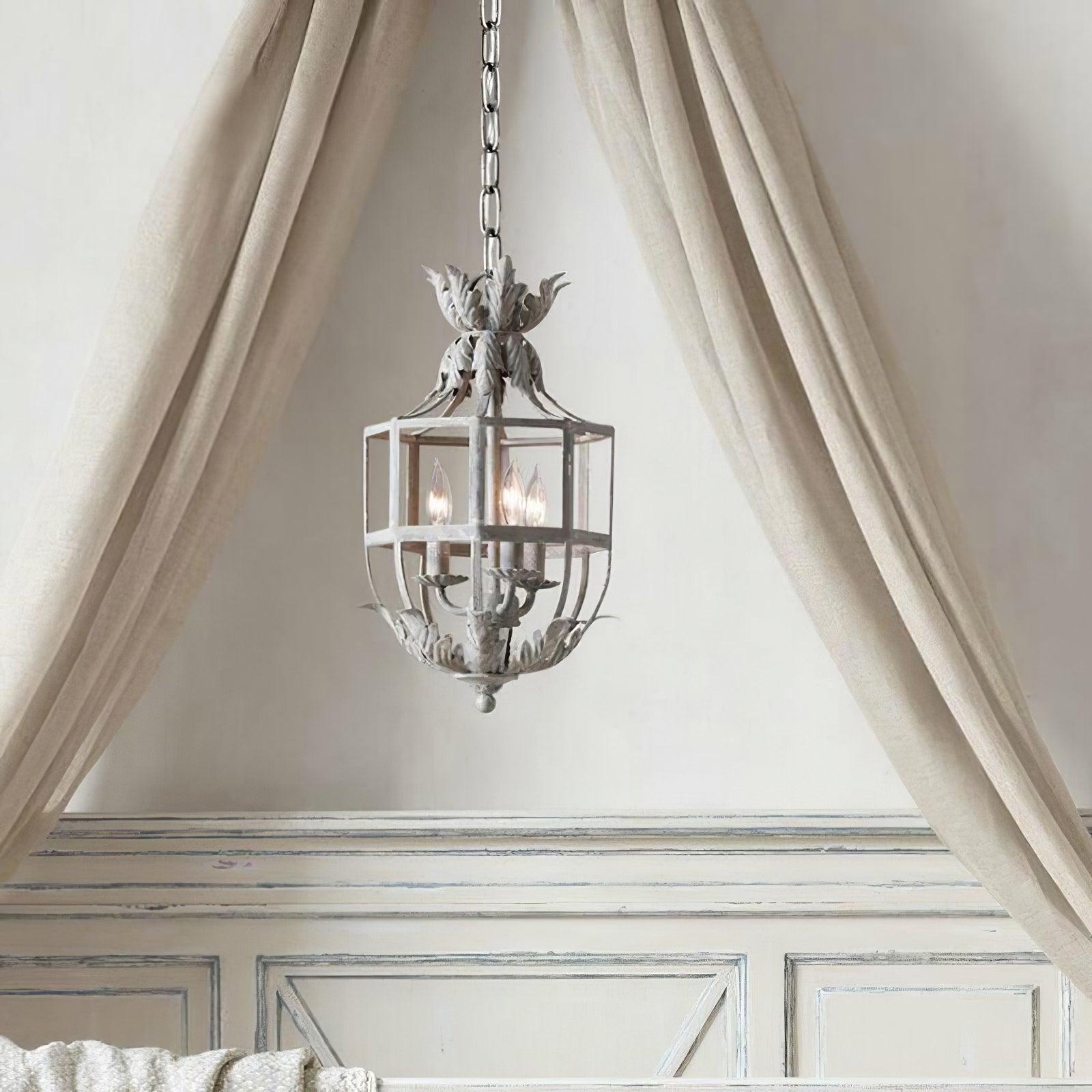 Lustre Retro Cage Chandelier - Cueteks