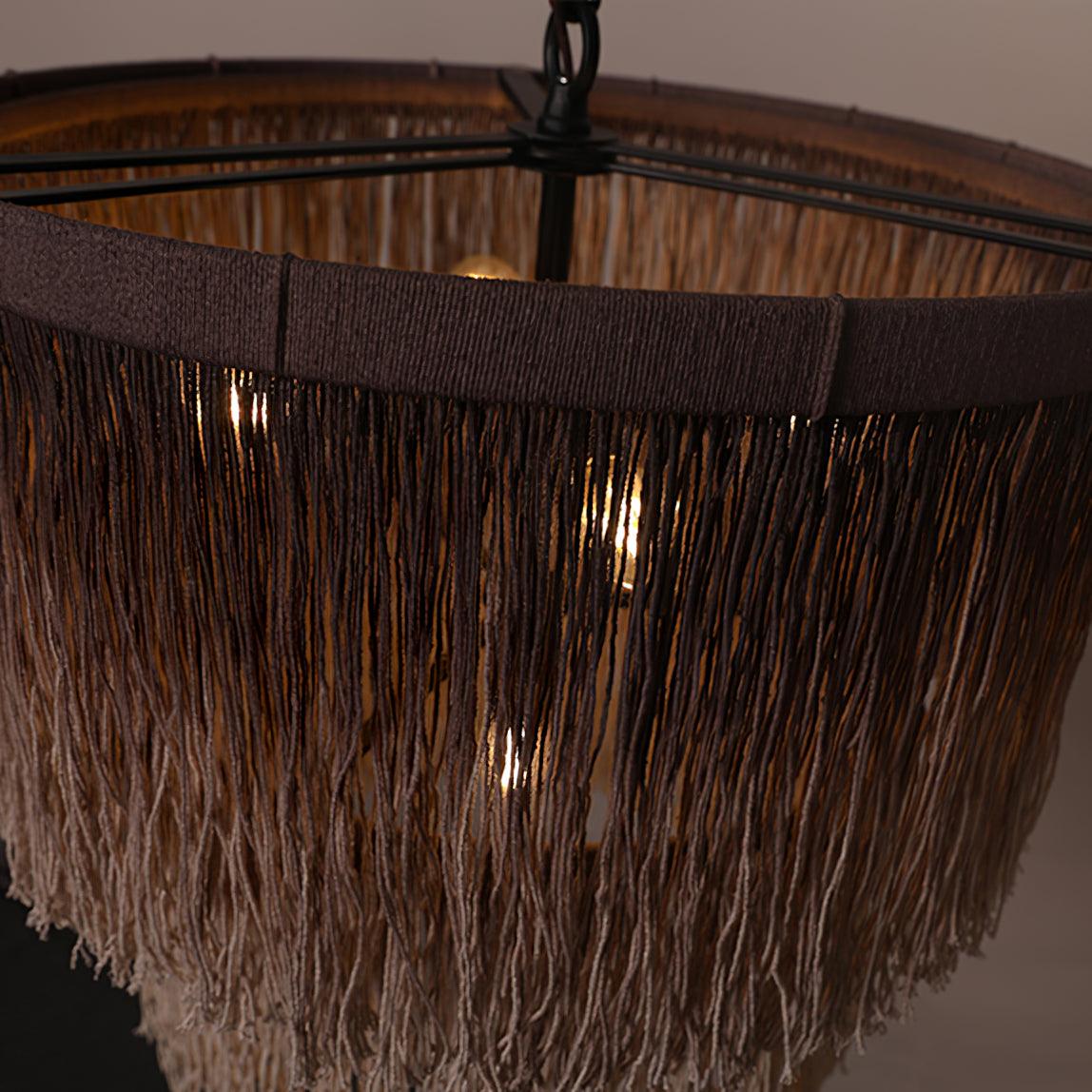 Tassel Chandelier - Cueteks
