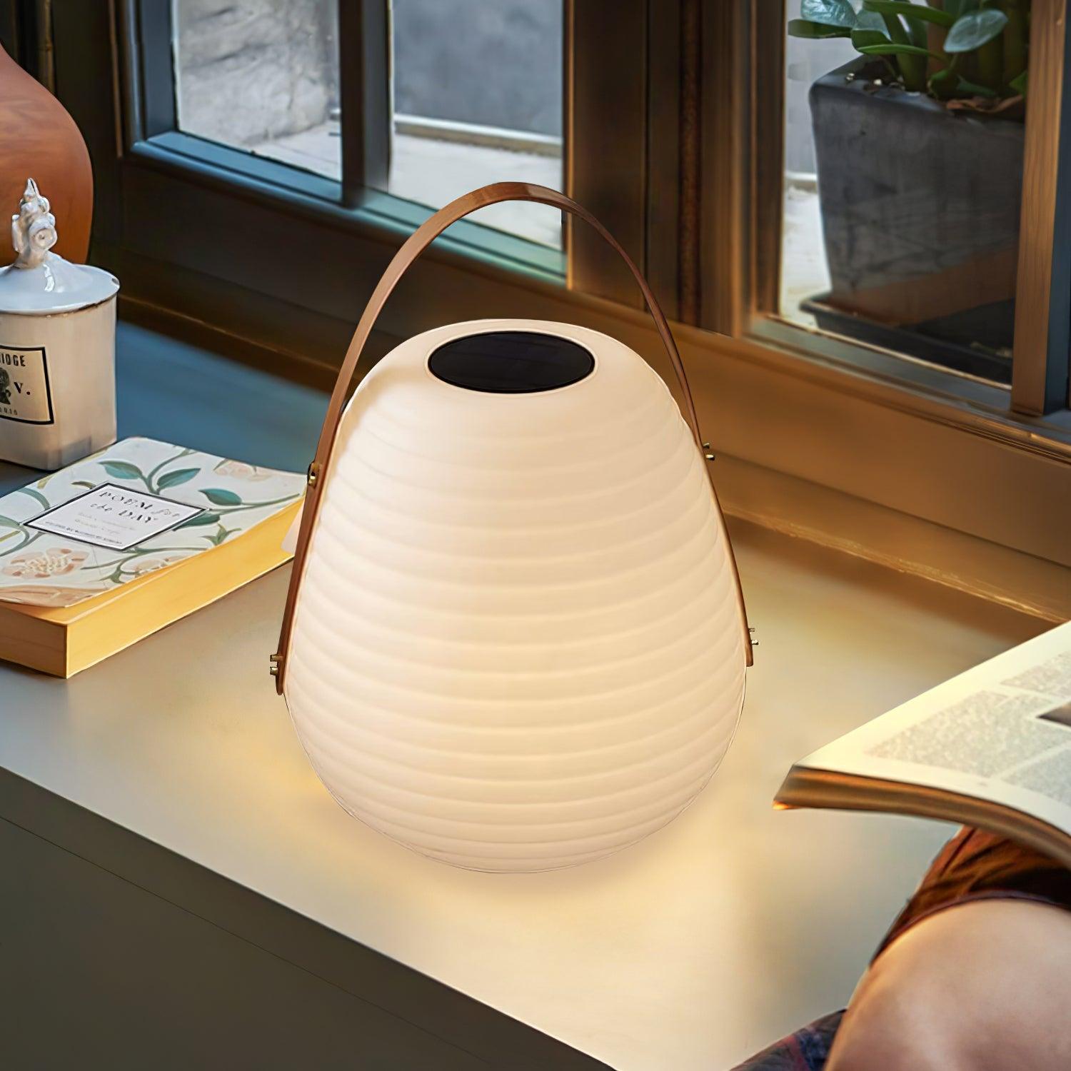 Beehive Solar Lantern Outdoor Lamp - Cueteks