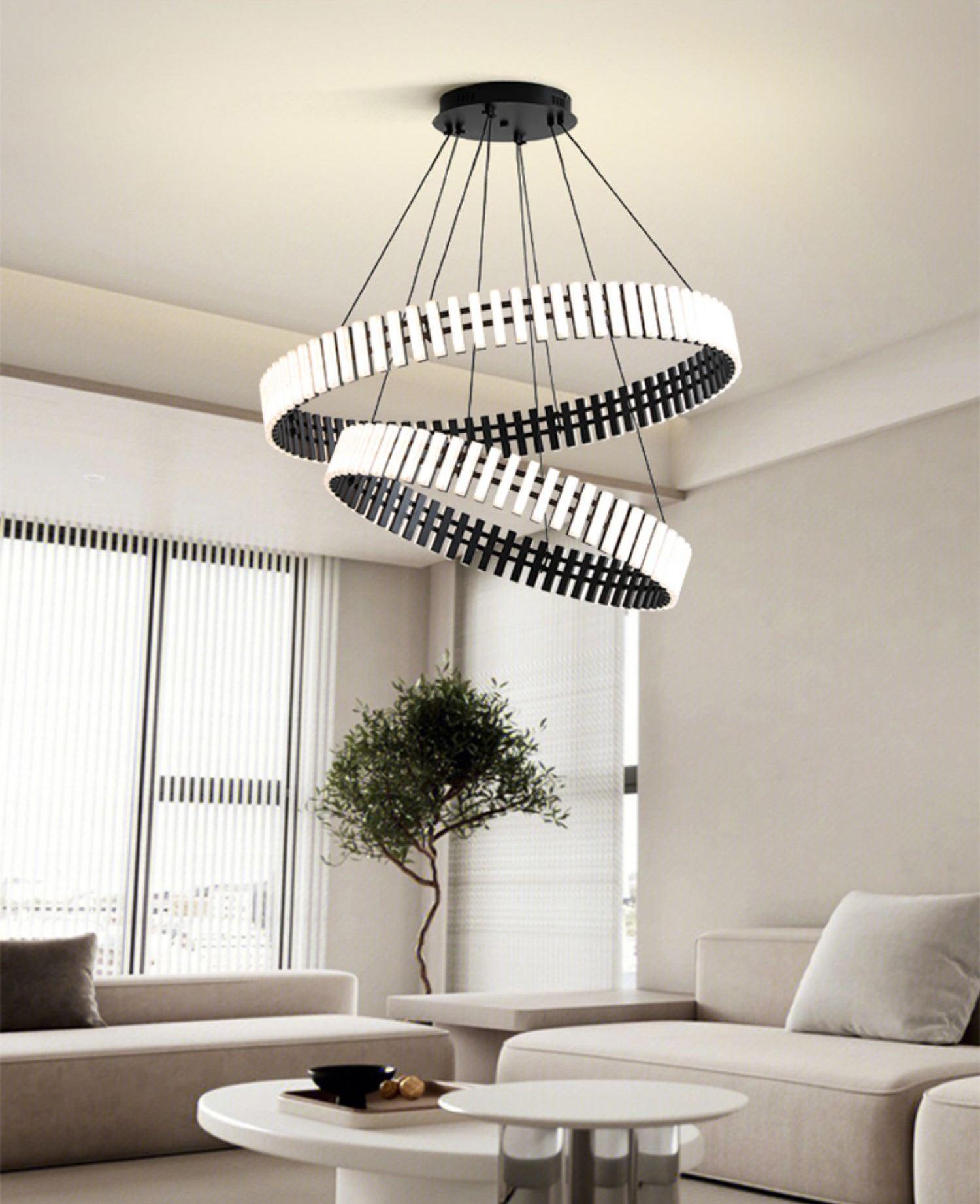 Hanging LED Chandelier - Cueteks