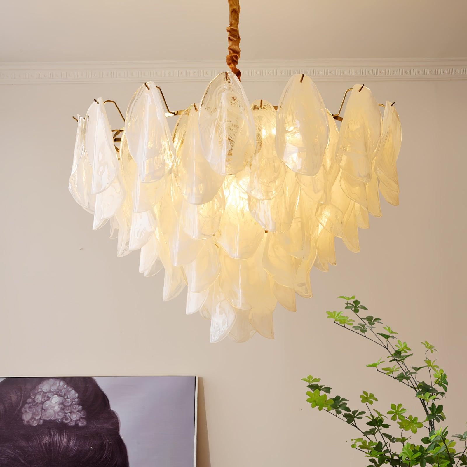 Multi Tier Cloud Glass Pendant Light - Cueteks