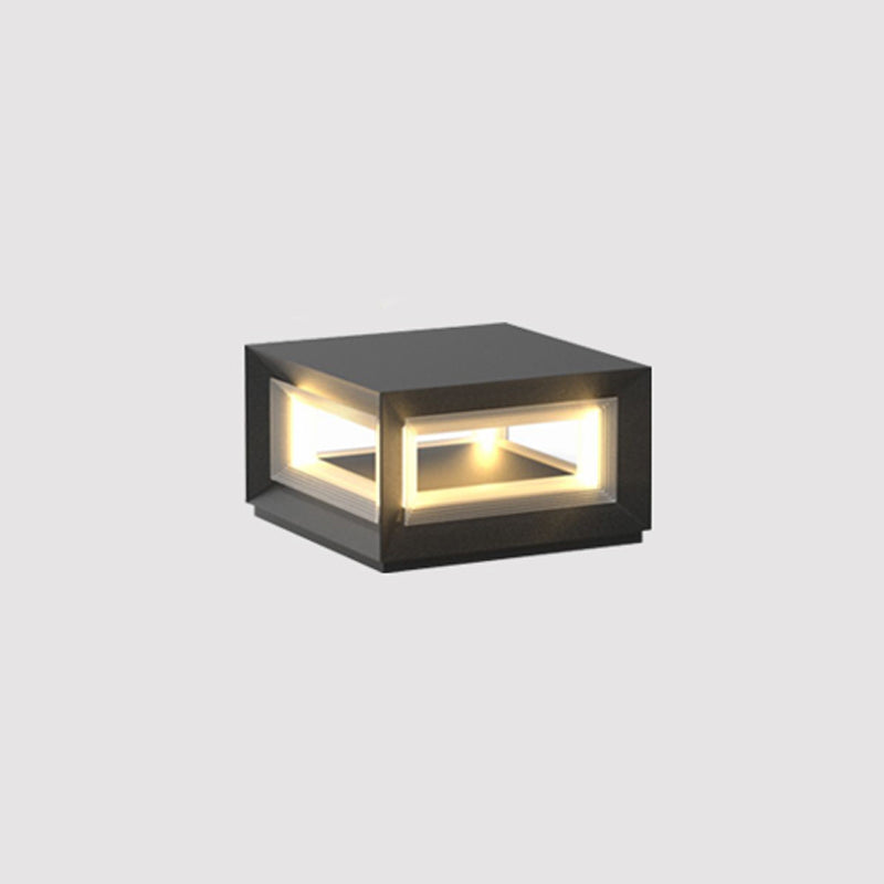 Light Cube Outdoor Post Light - Cueteks