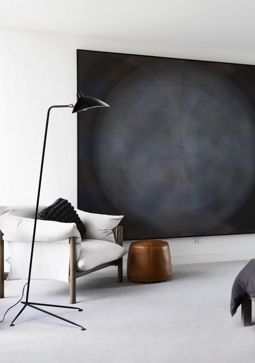 Serge Mouille Floor Lamp - Cueteks