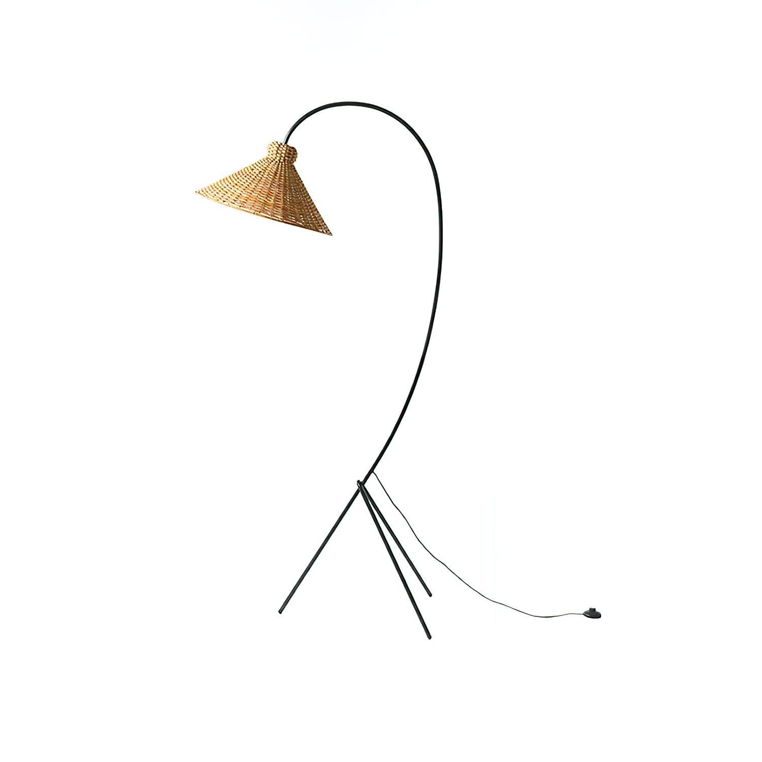 Tana Woven Floor Lamp - Cueteks