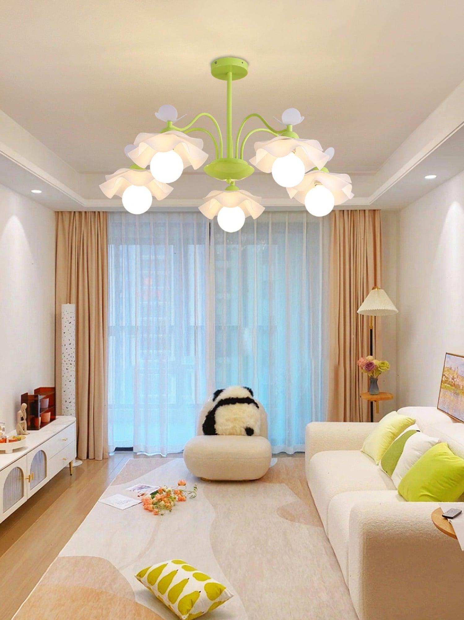 Murano Acrylic Chandelier - Cueteks
