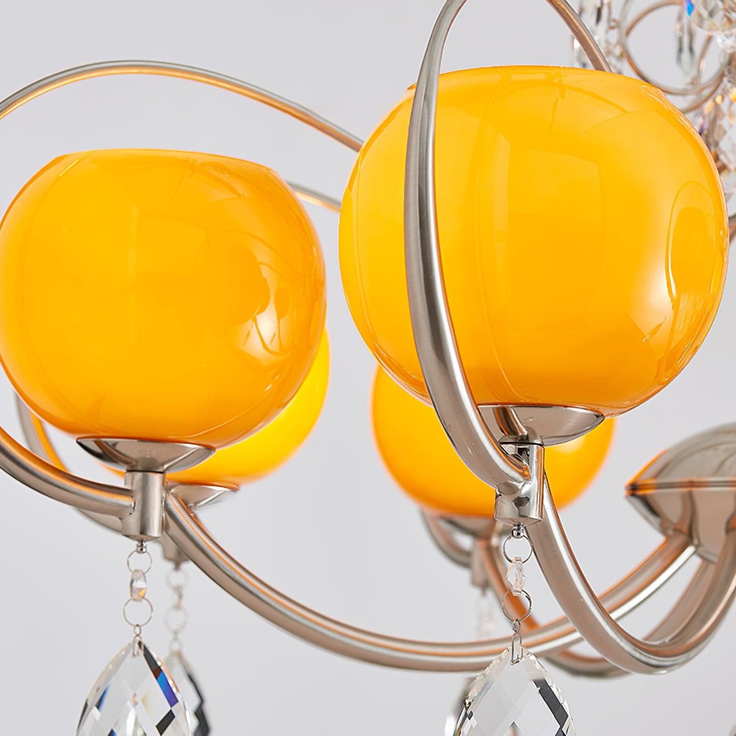 Doria Crystal Chandelier - Cueteks