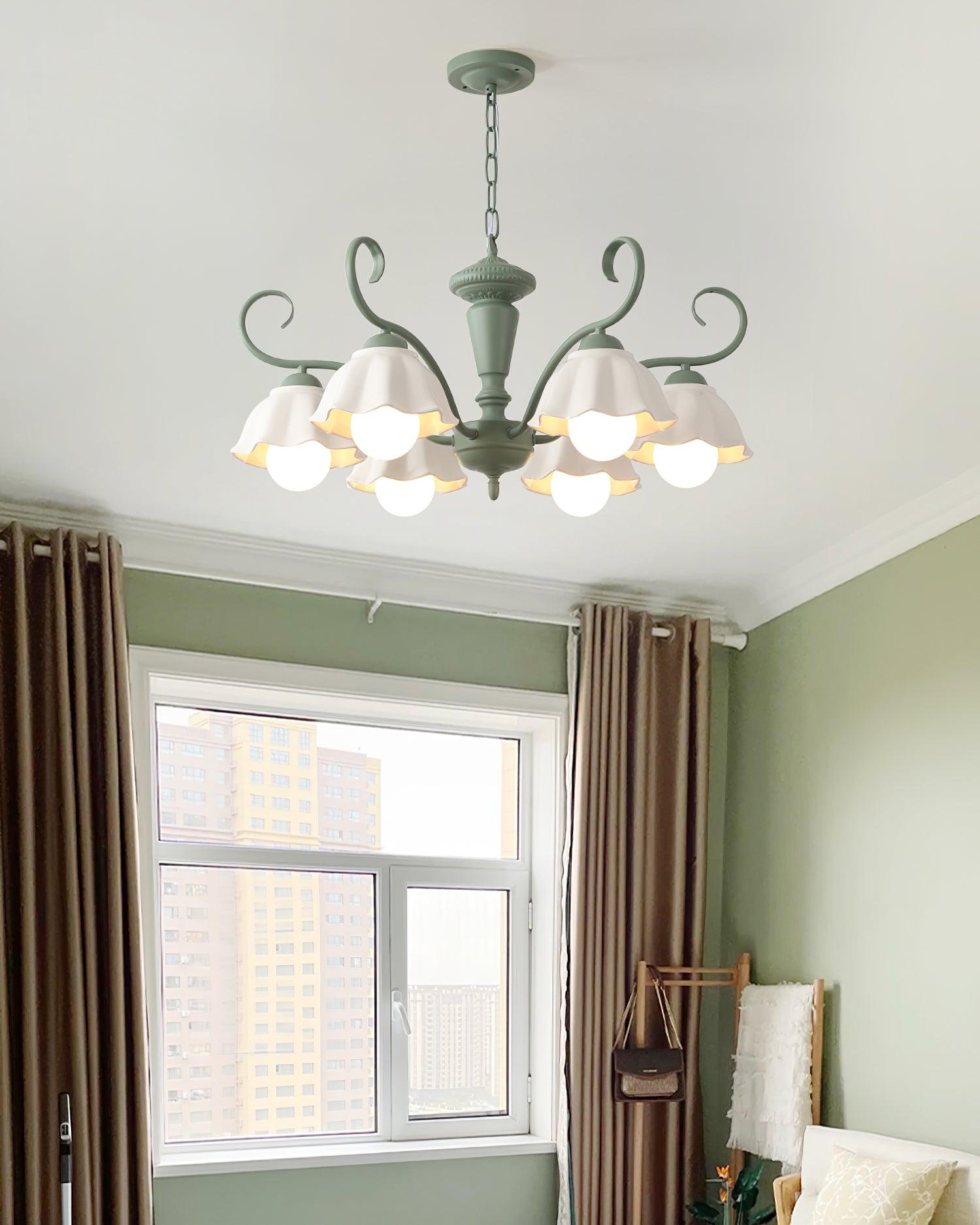 Savoy Flower Chandelier - Cueteks