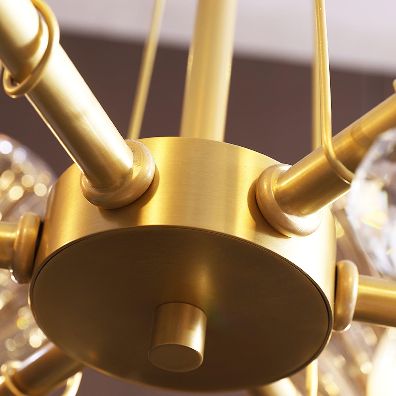 Shell Crystal Chandelier - Cueteks