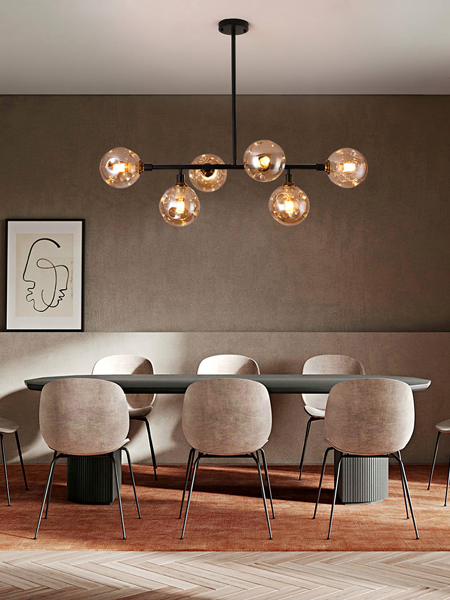 Primas Glass Chandelier - Cueteks