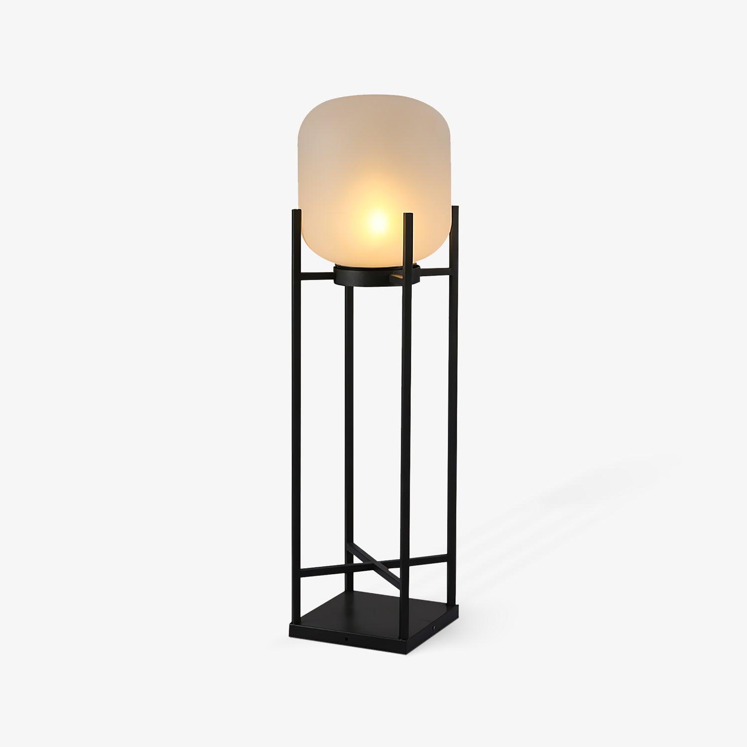 Lantern Solar Outdoor Floor Lamp - Cueteks