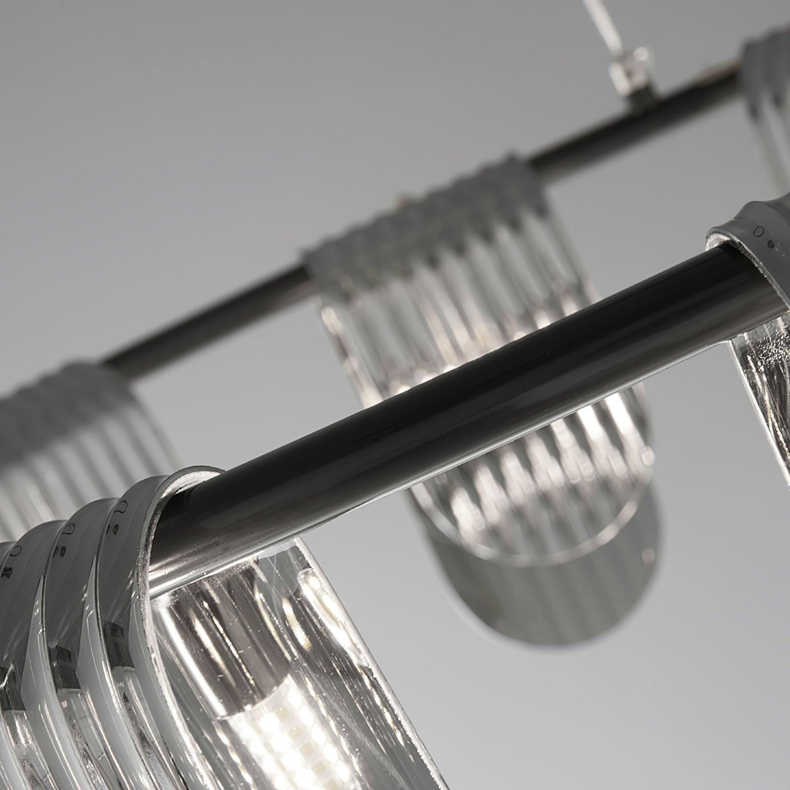 Folioles Brass Chandelier - Cueteks