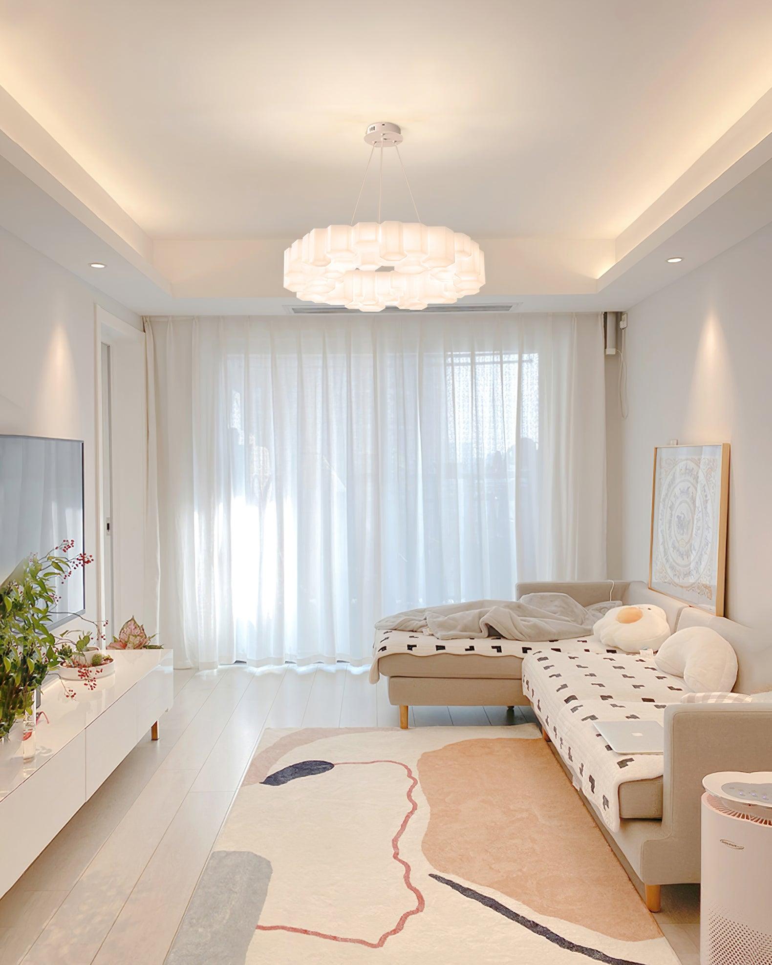 Honeycomb Chandelier - Cueteks