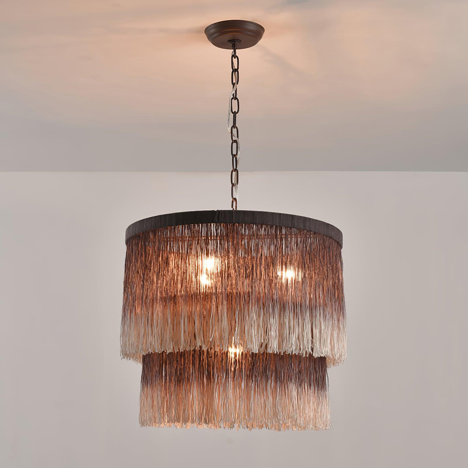 Tassel Chandelier - Cueteks