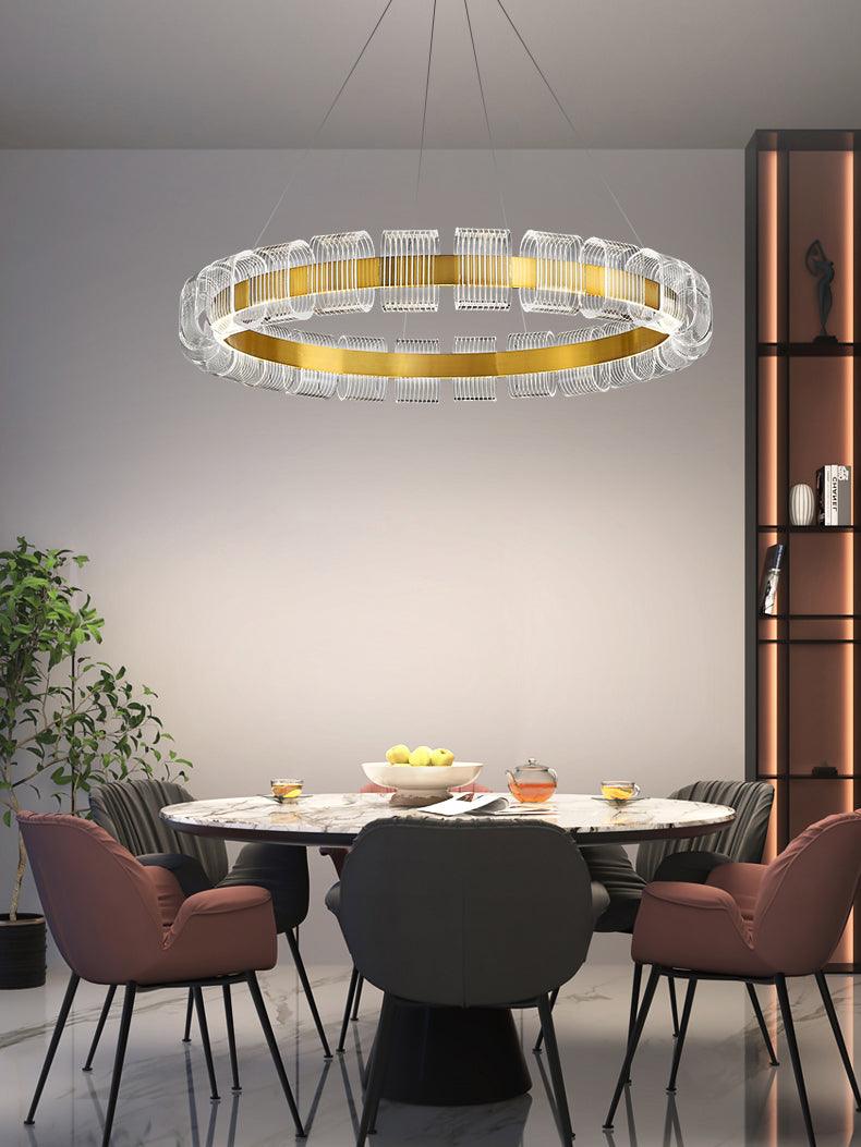 Bangle Chandelier - Cueteks