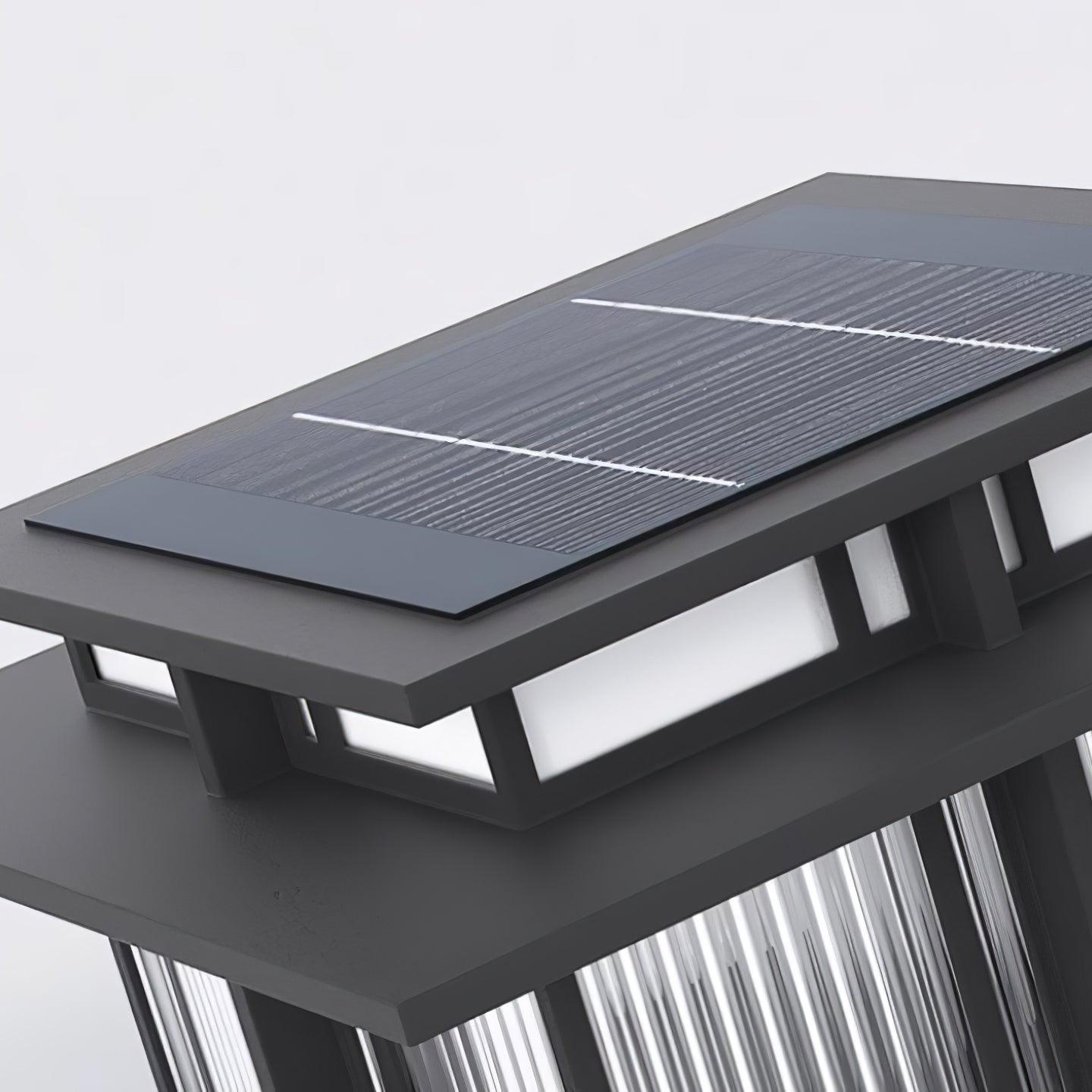 Boilyn Solar Outdoor Pillar Light - Cueteks