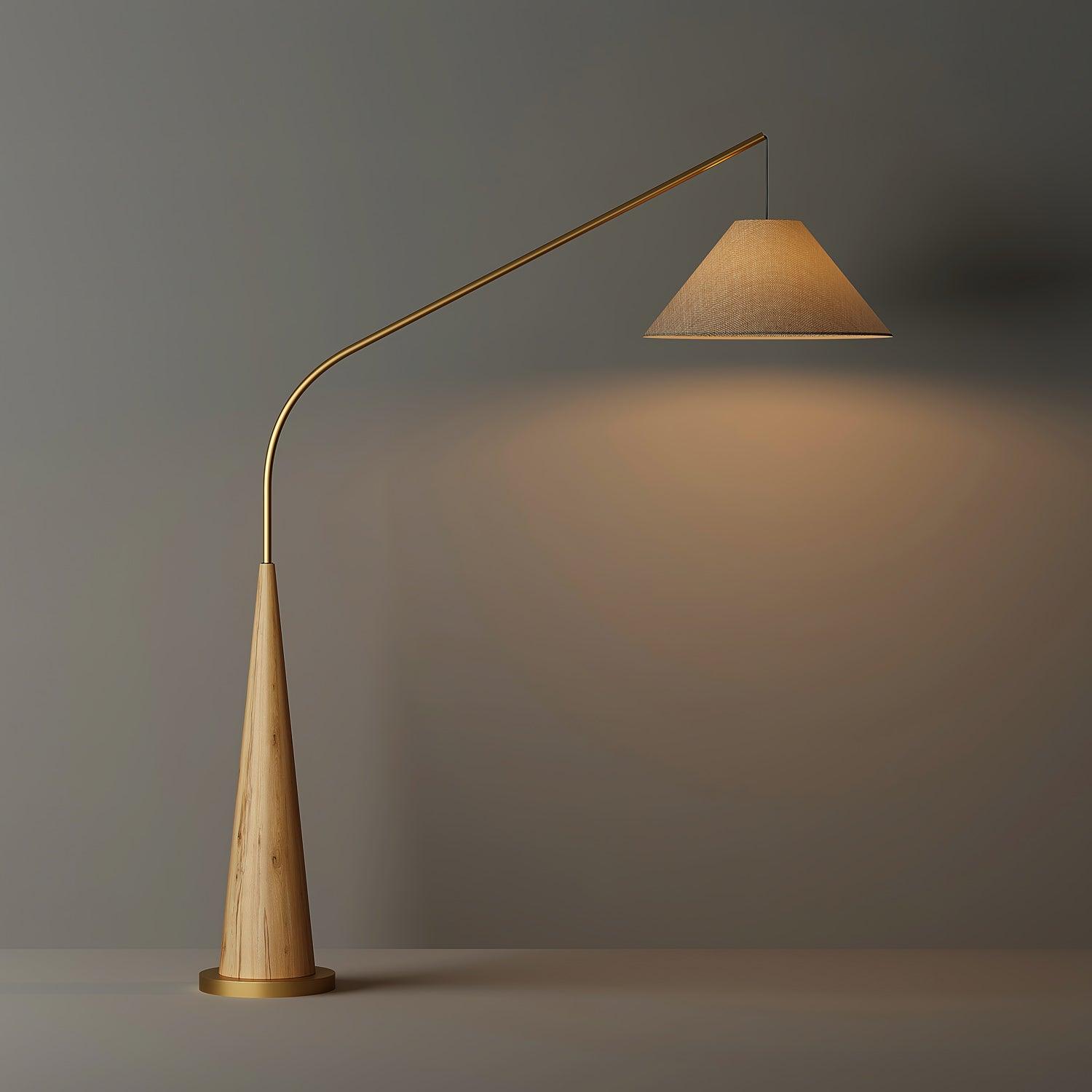 Gibson Arc Floor Lamp - Cueteks