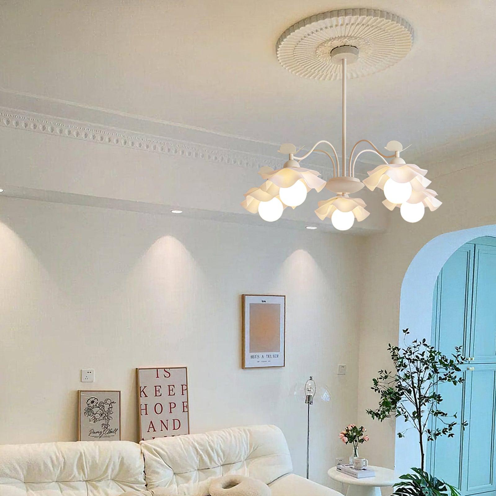 Murano Acrylic Chandelier - Cueteks