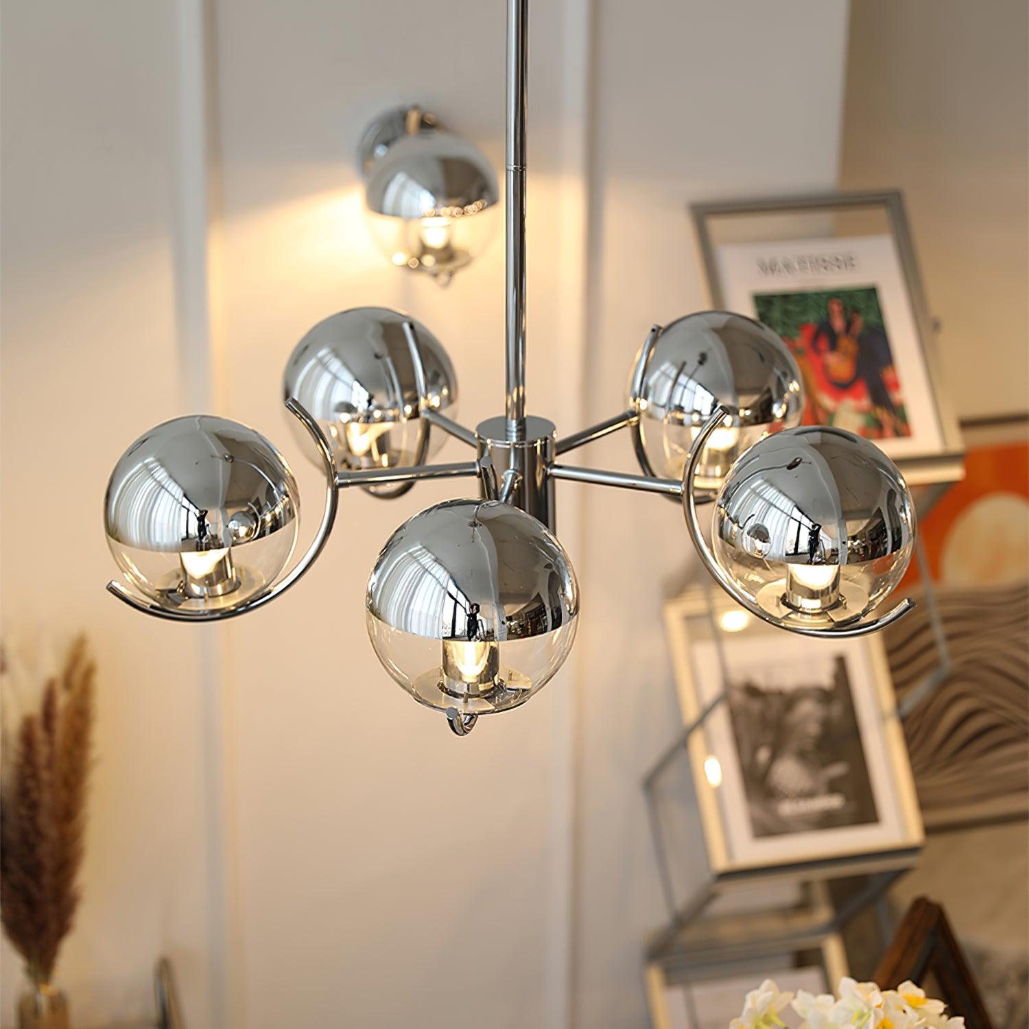 Space Ball Chandelier - Cueteks