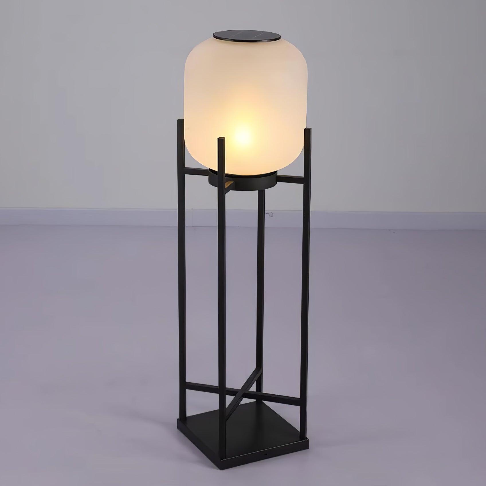 Lantern Solar Outdoor Floor Lamp - Cueteks