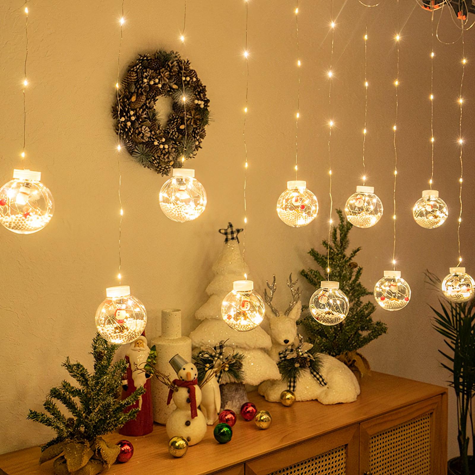 Christmas Ball String Lights - Cueteks