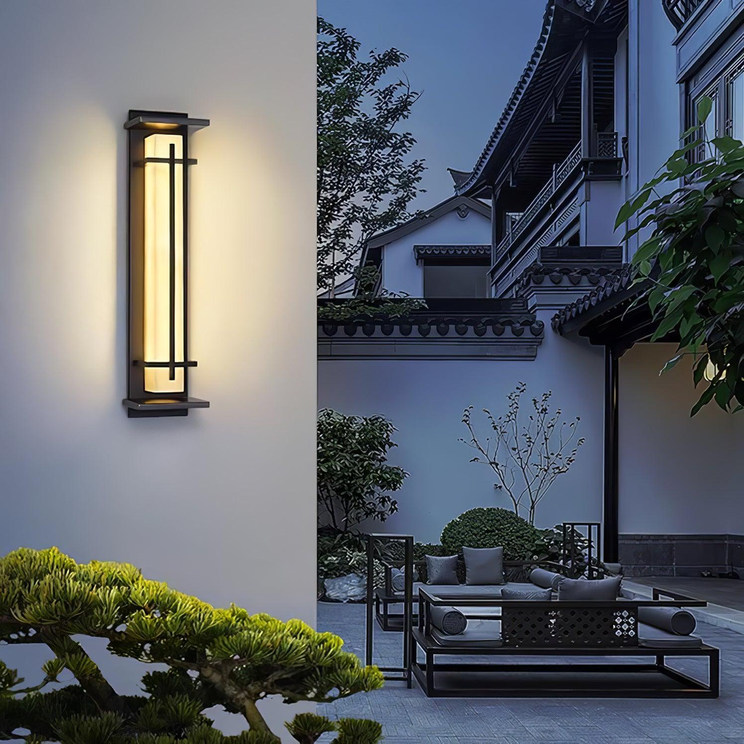 Square Outdoor Wall Light - Cueteks