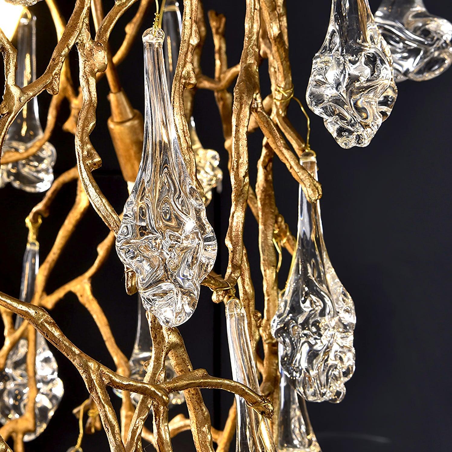 Tree Branch Staircase Chandelier - Cueteks