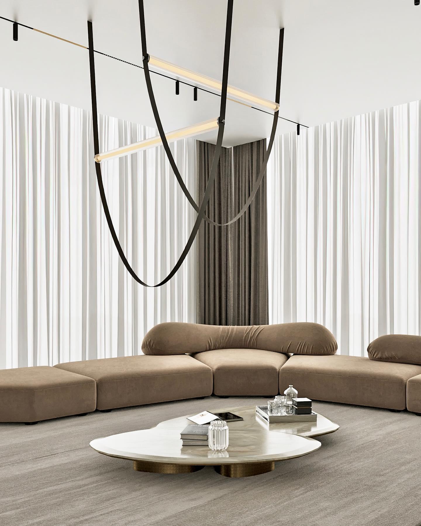 Straight Belt pendant light