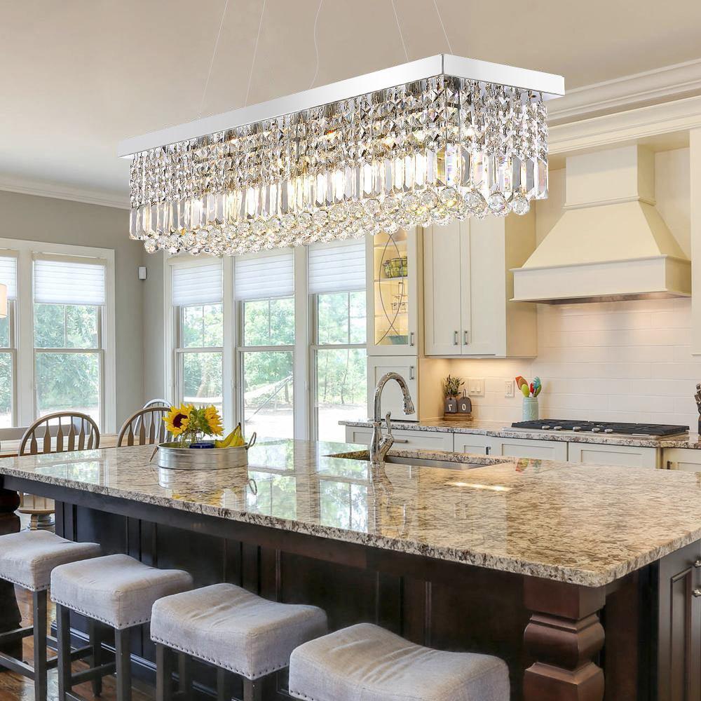 Crystal Raindrop Chandelier - Cueteks