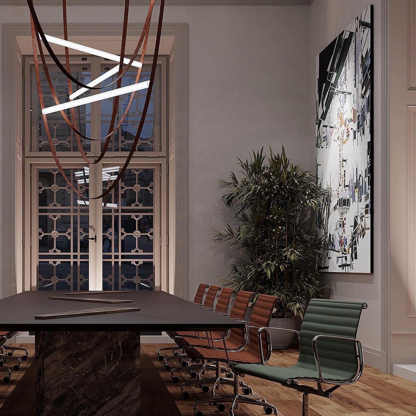 Straight Belt pendant light