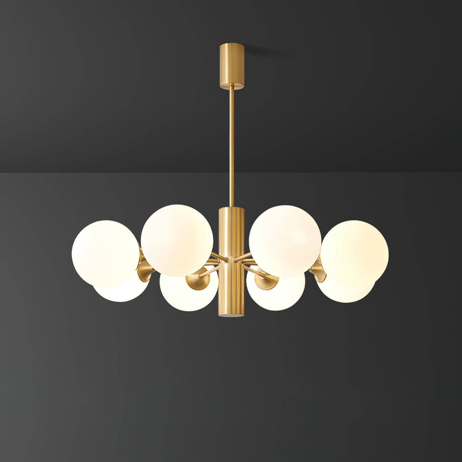 Stella Brass Chandelier - Cueteks
