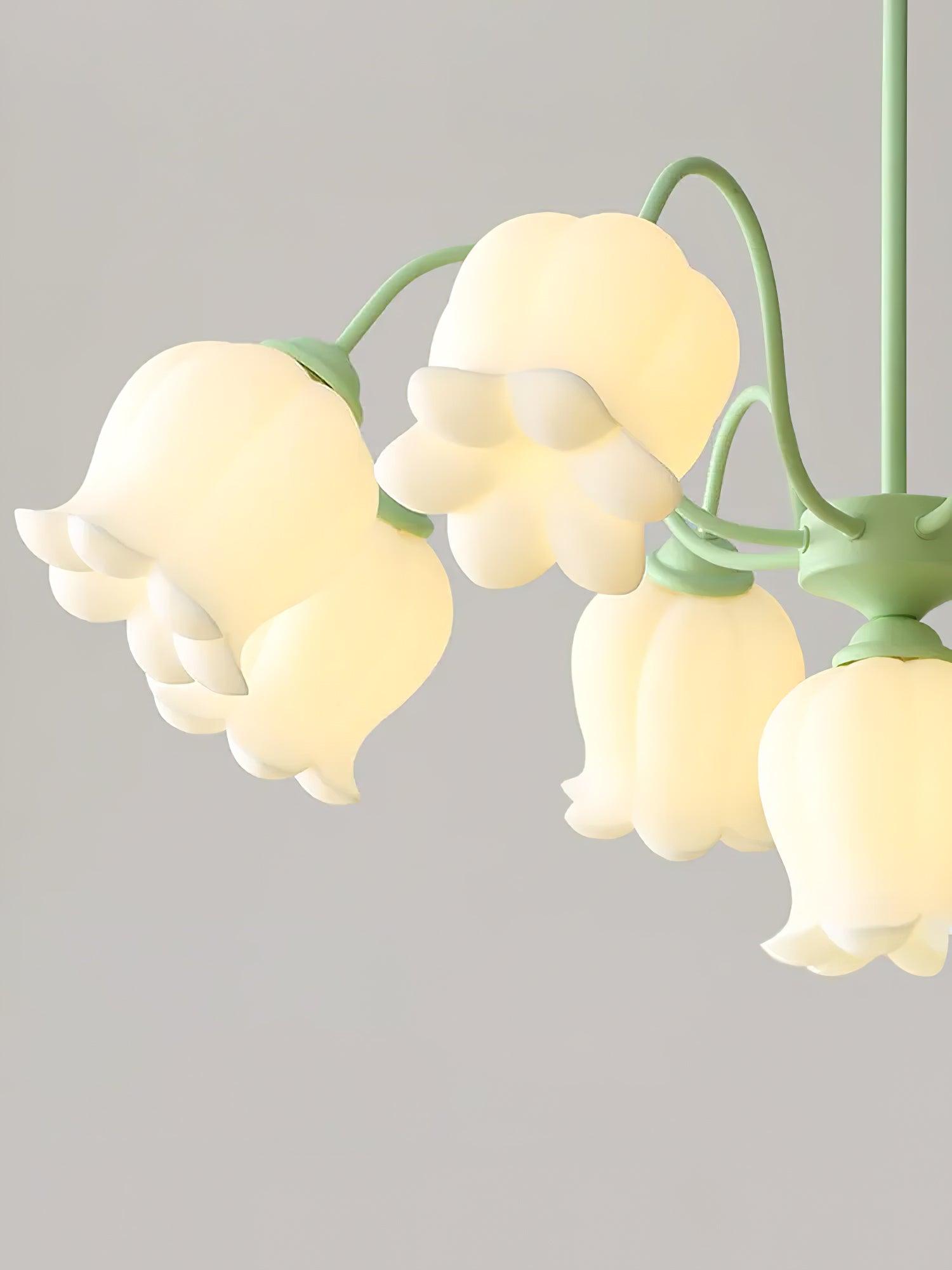 Lilium Cluster Chandelier - Cueteks
