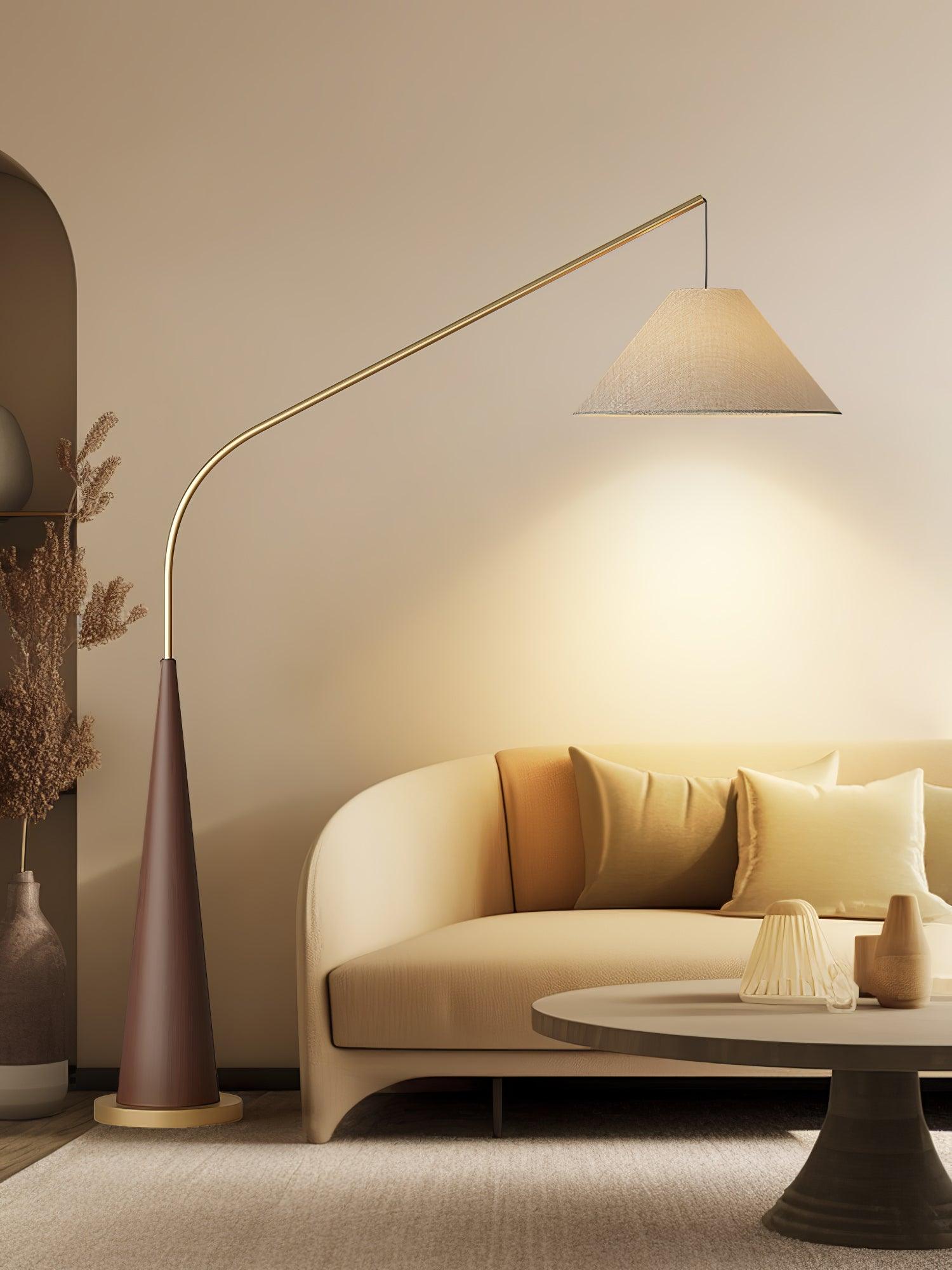 Gibson Arc Floor Lamp - Cueteks