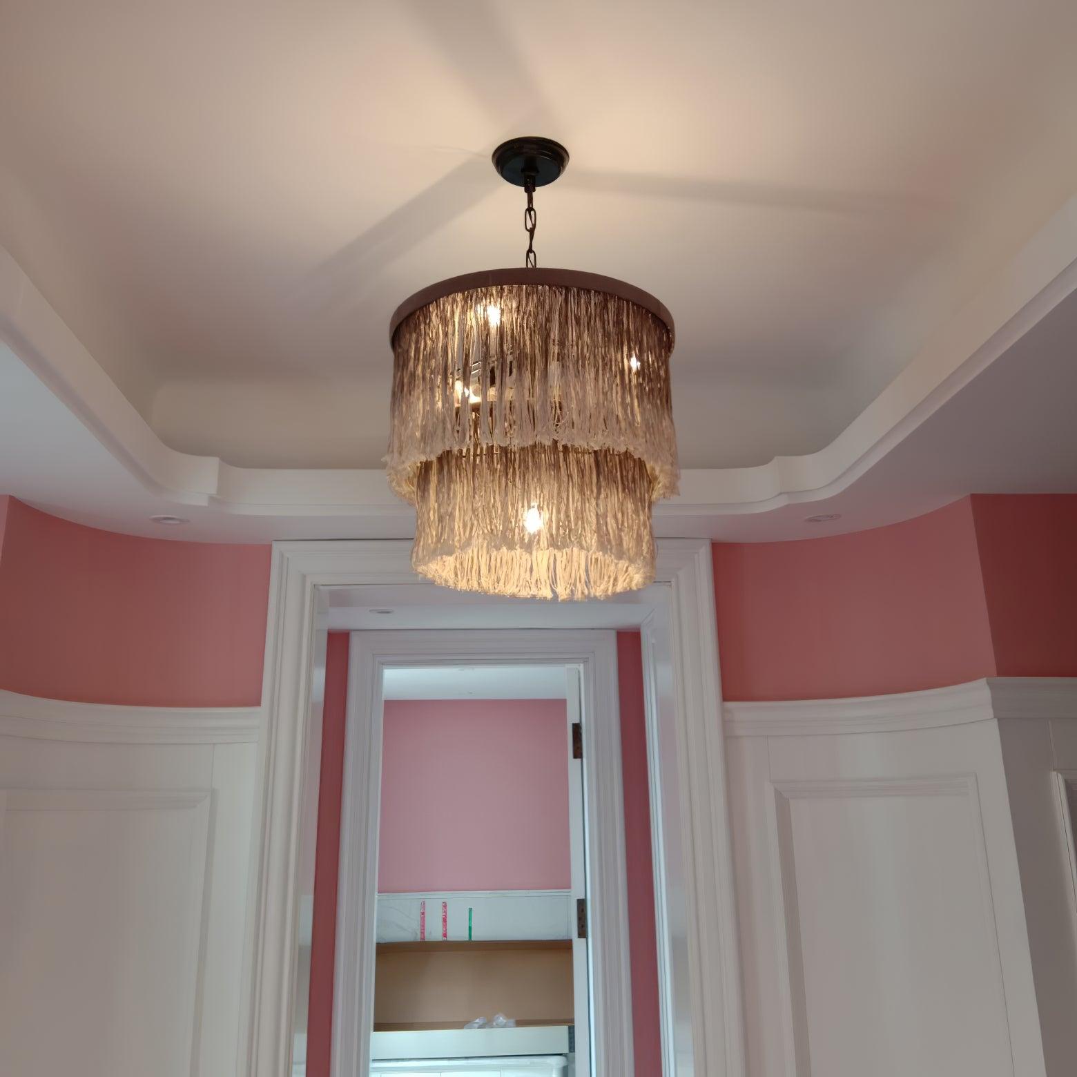 Tassel Chandelier - Cueteks