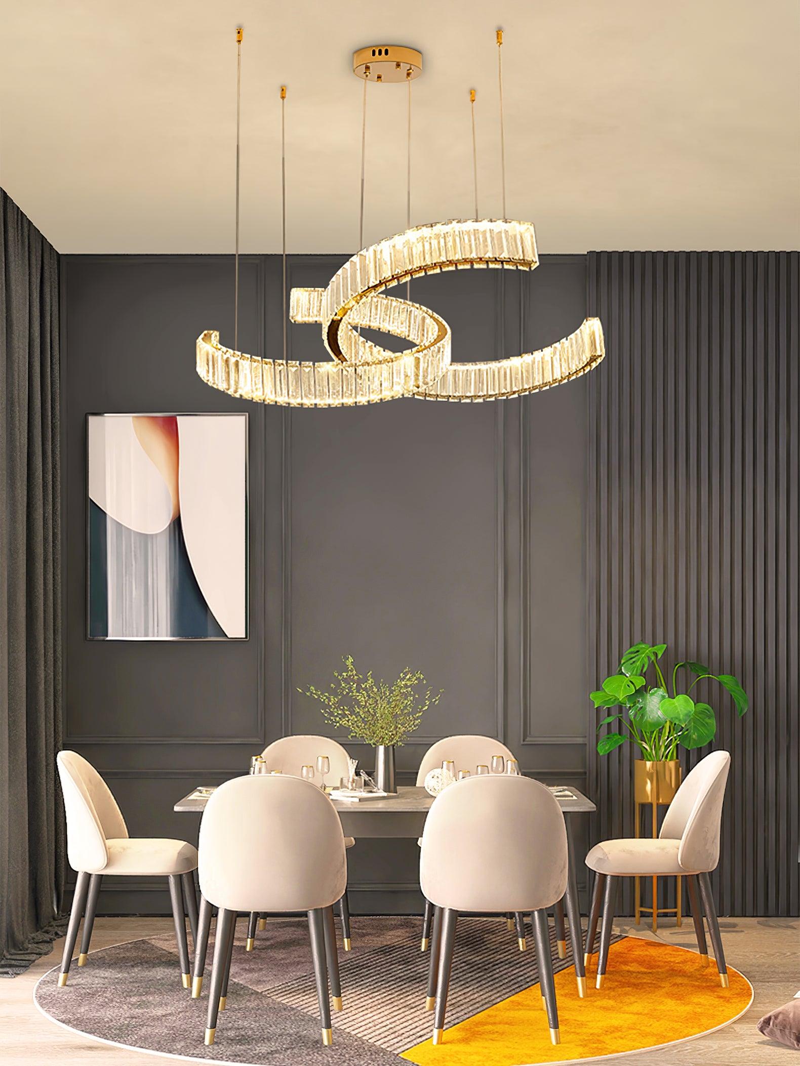 Vortex Chandelier - Cueteks