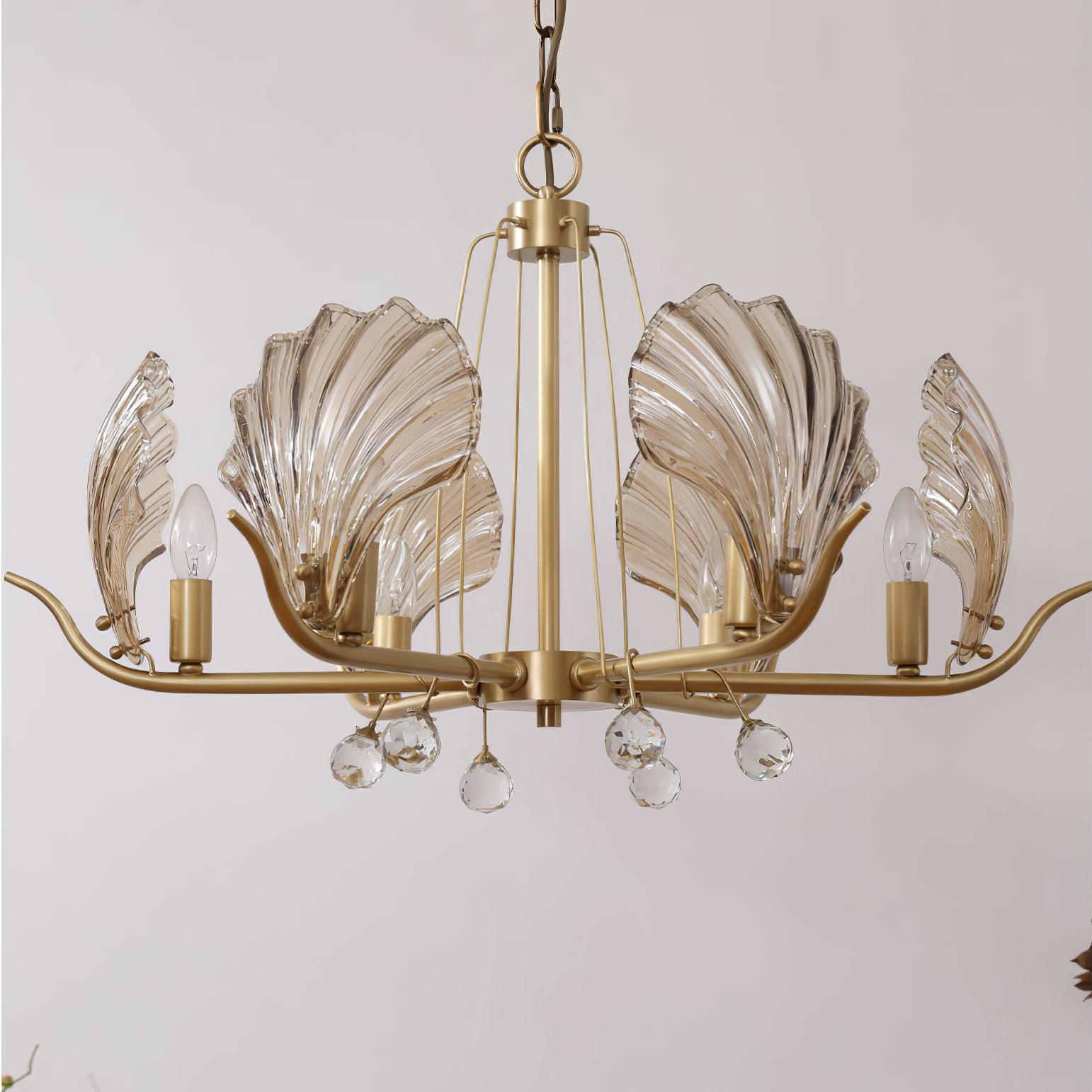 Shell Crystal Chandelier - Cueteks