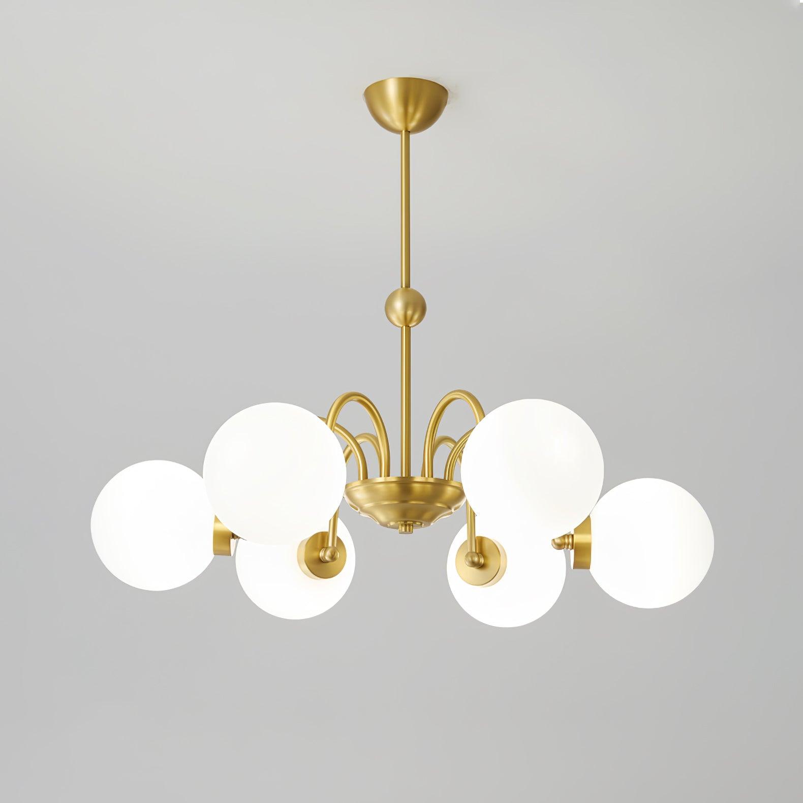 Yisu Brass Chandelier - Cueteks