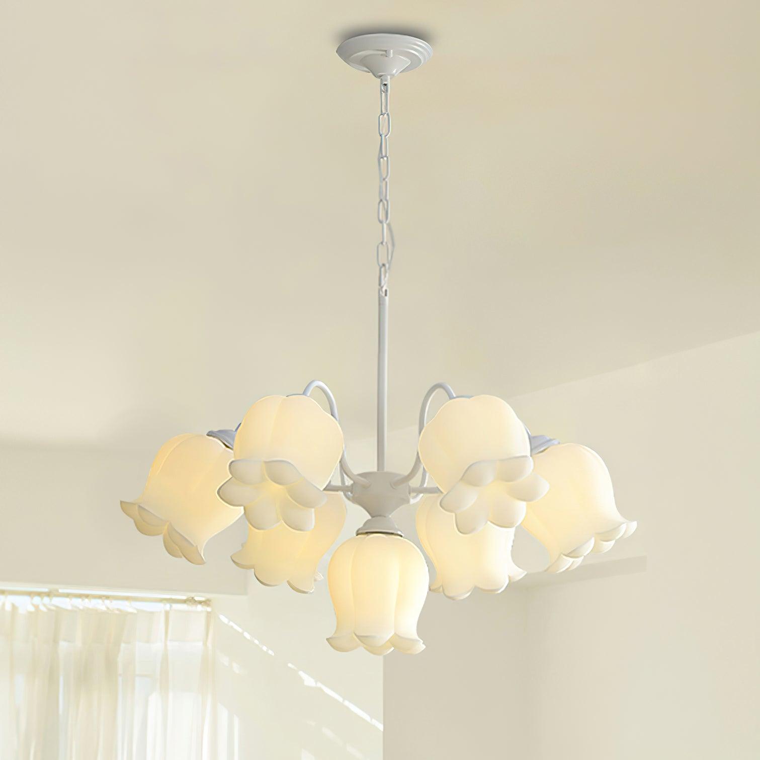 Lilium Cluster Chandelier - Cueteks