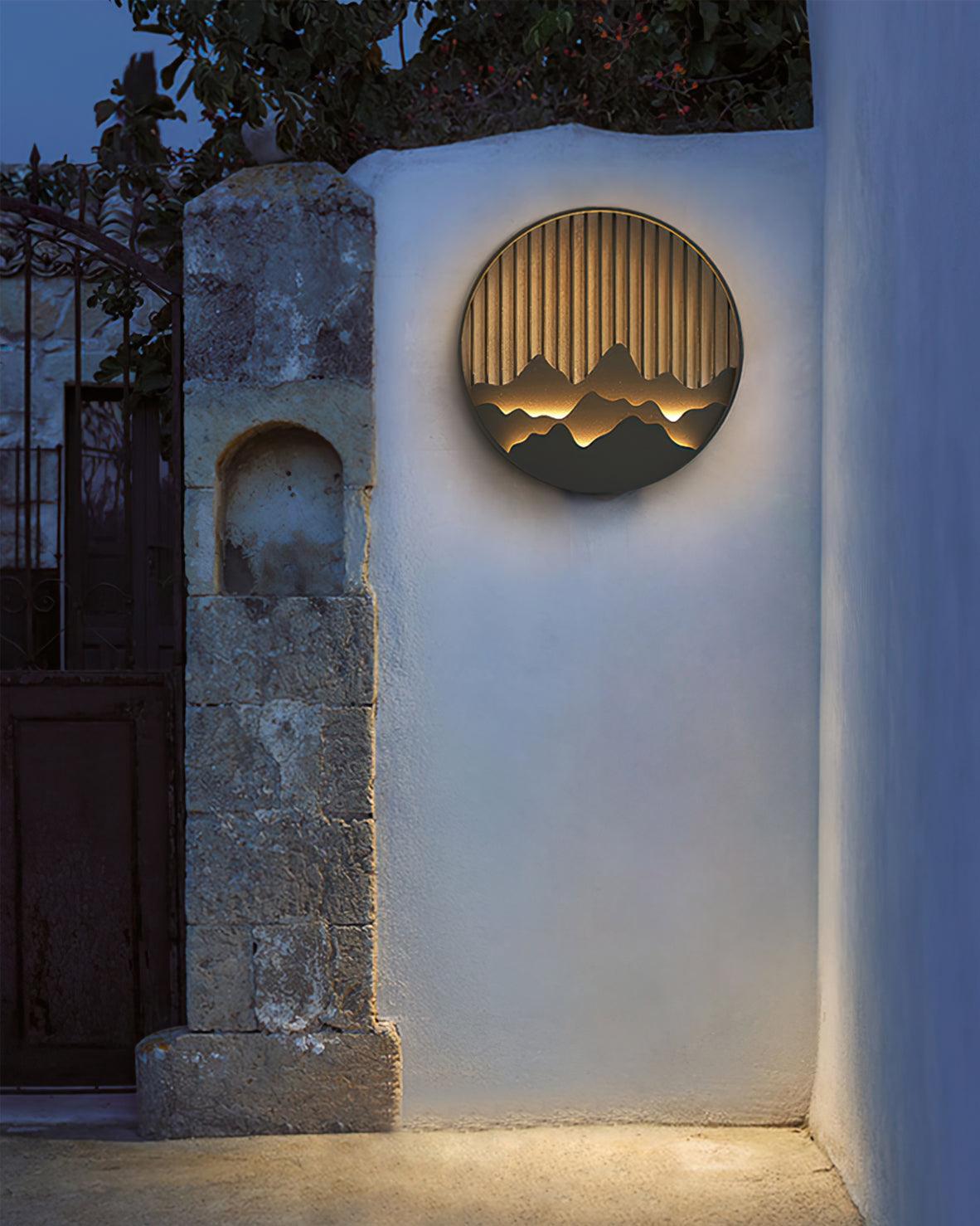 Mountain Outdoor Wall Lamp - Cueteks