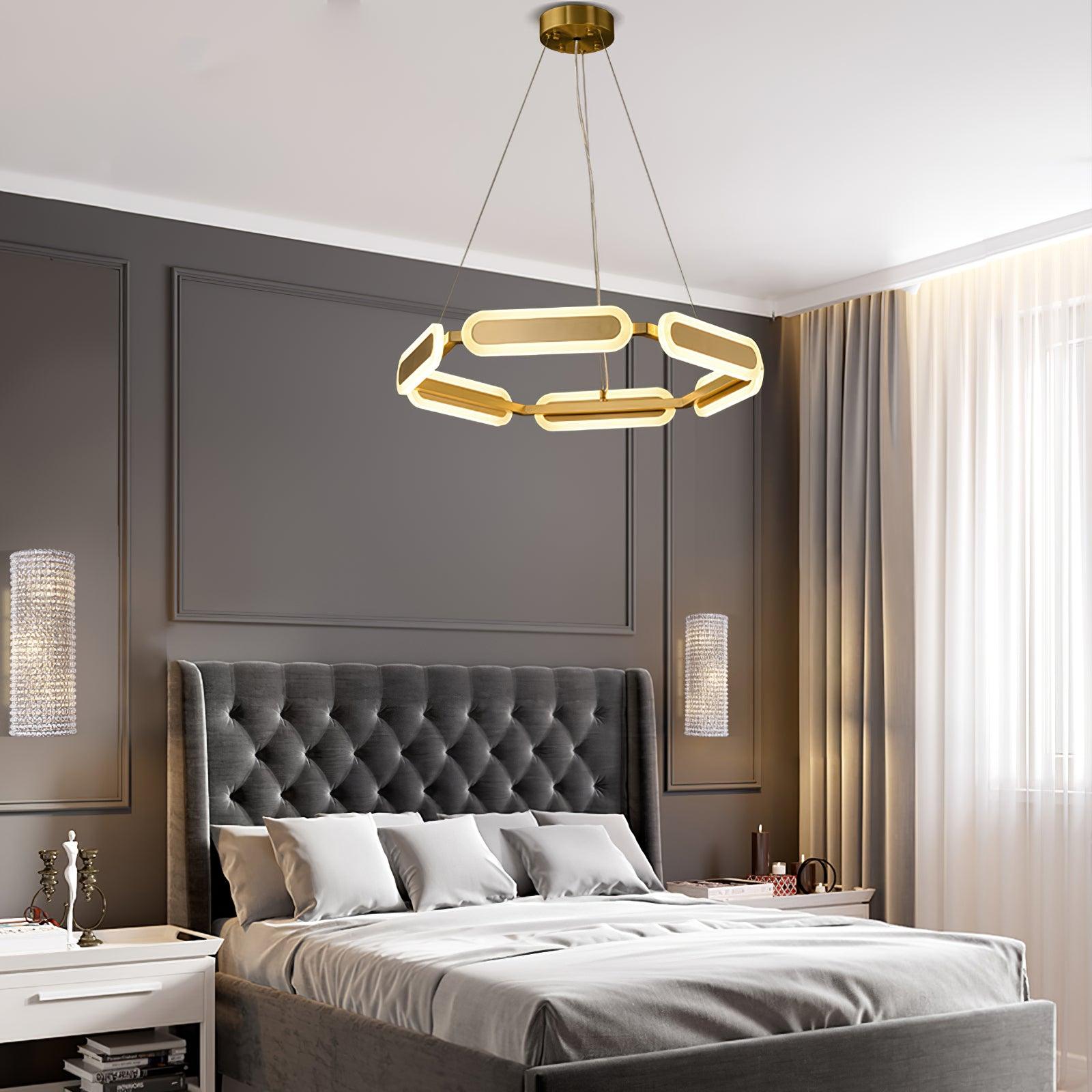 Swirl Chandelier - Cueteks
