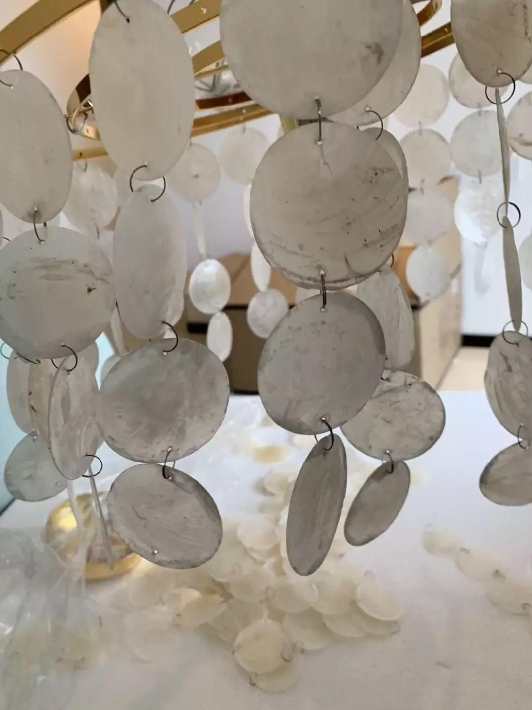 Shell Wind Chime Chandelier - Cueteks