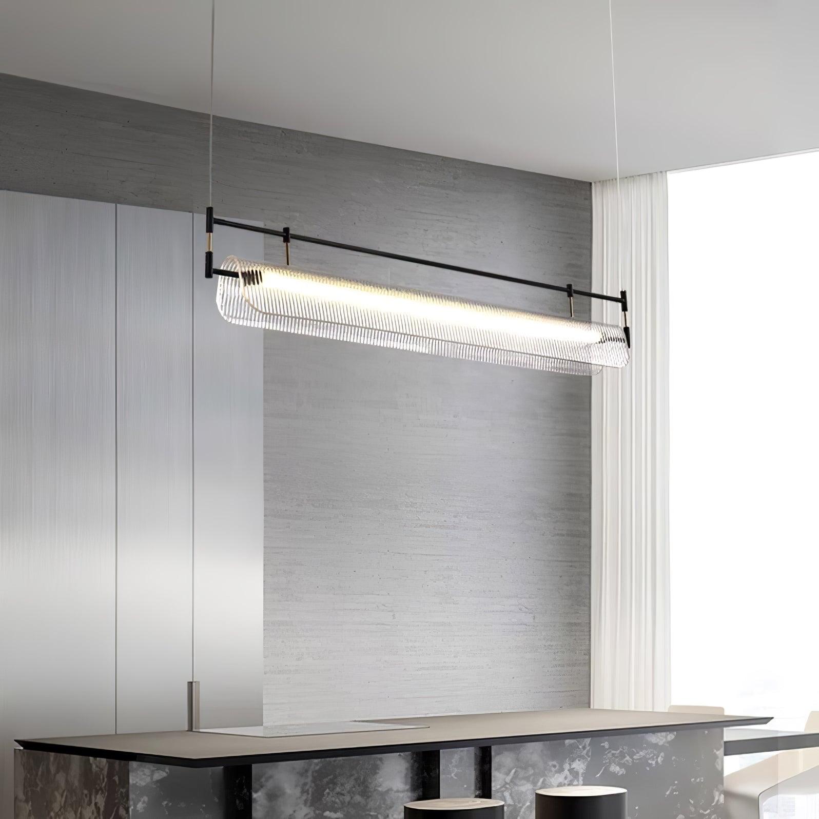 Linear Strip Chandelier - Cueteks