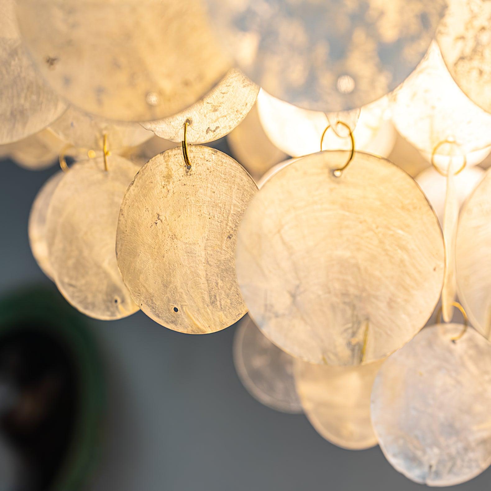 Shell Wind Chime Chandelier - Cueteks