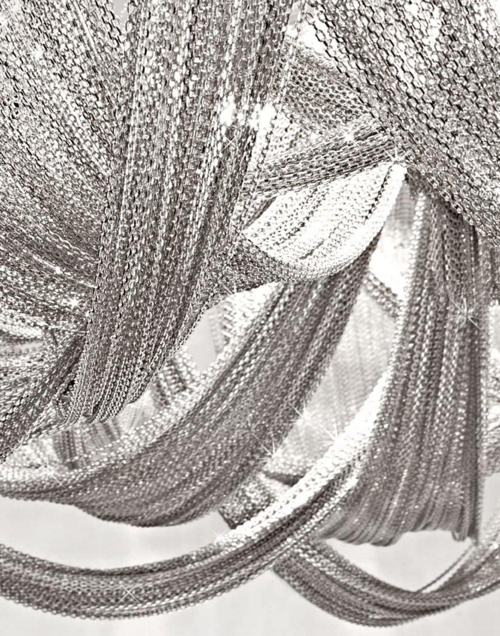 Tassel Aluminum Chain Chandelier - Cueteks