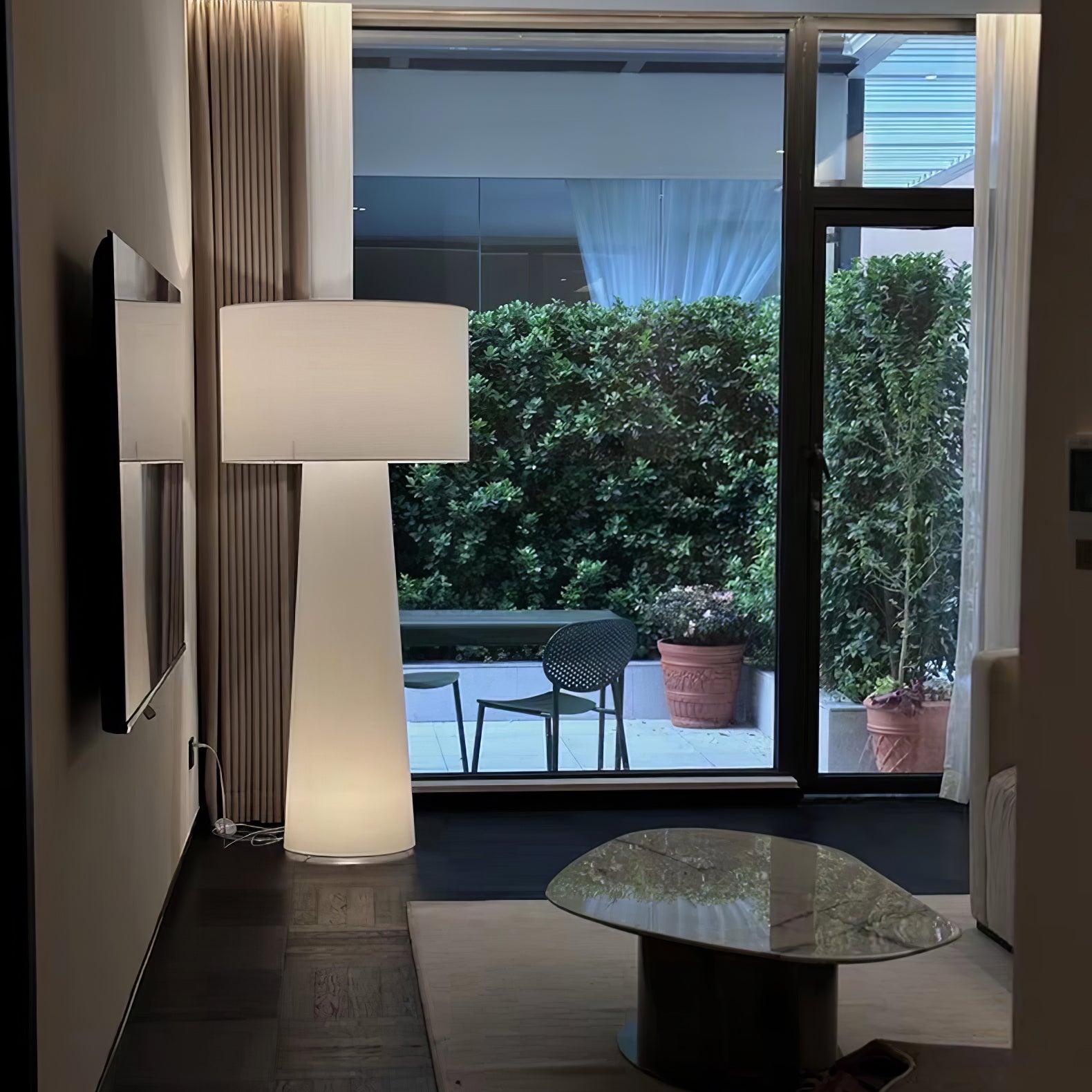 Column Fabric Floor Lamp - Cueteks
