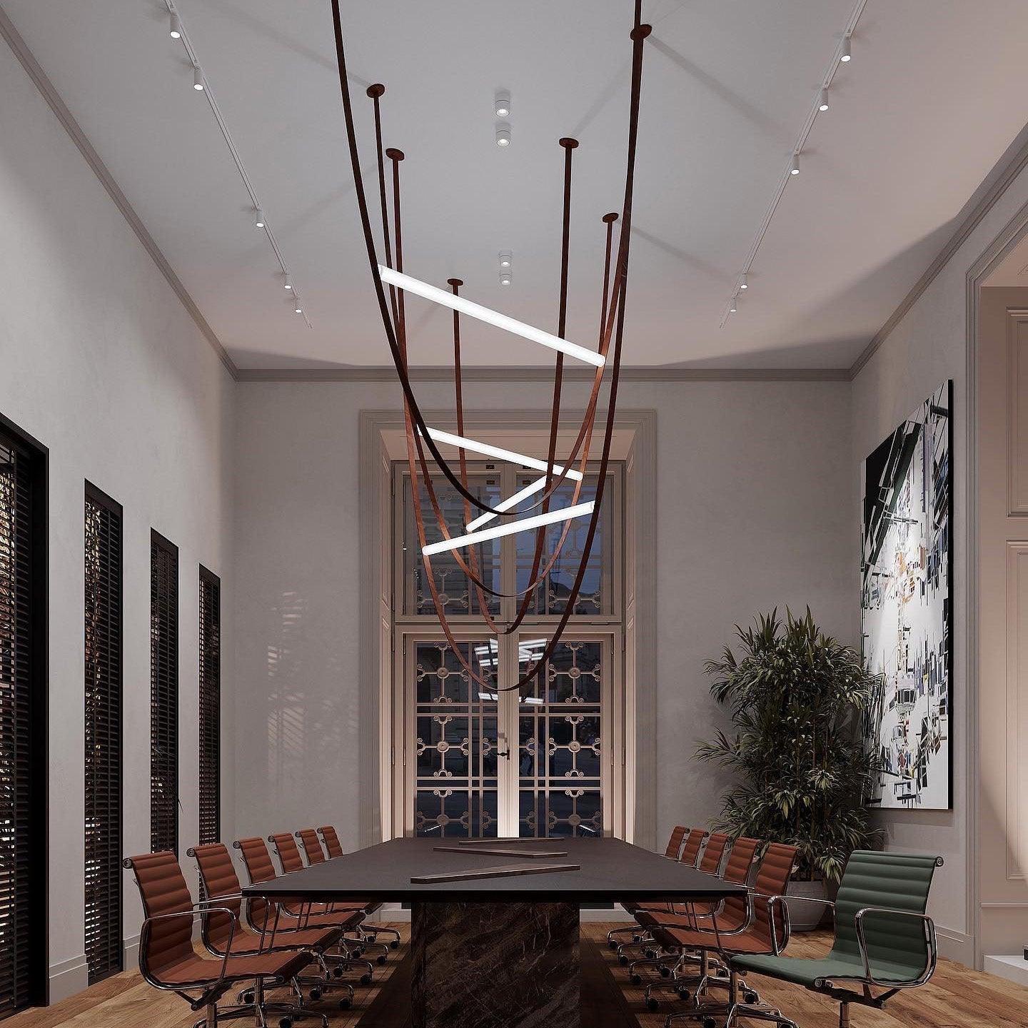 Straight Belt pendant light