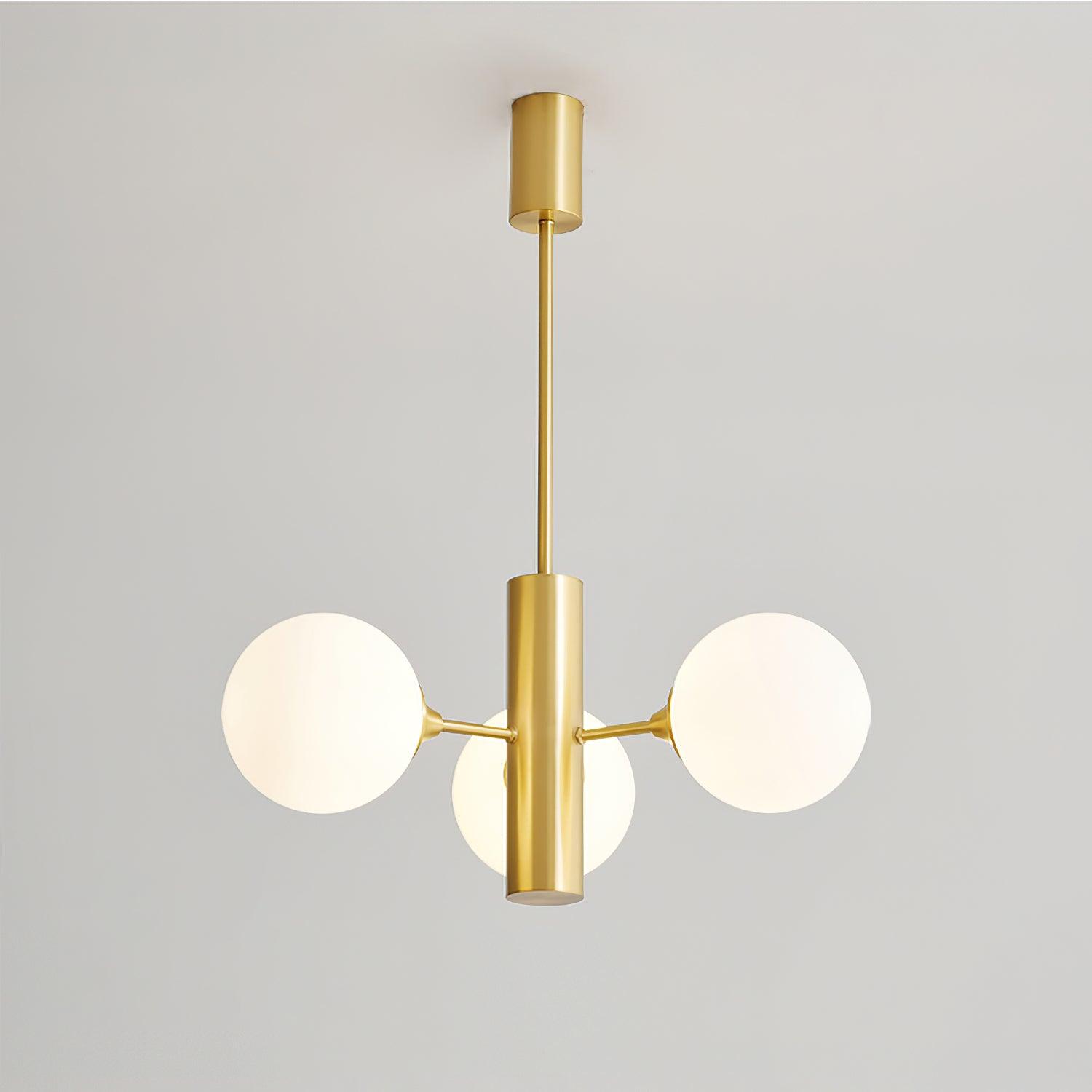 Stella Brass Chandelier - Cueteks