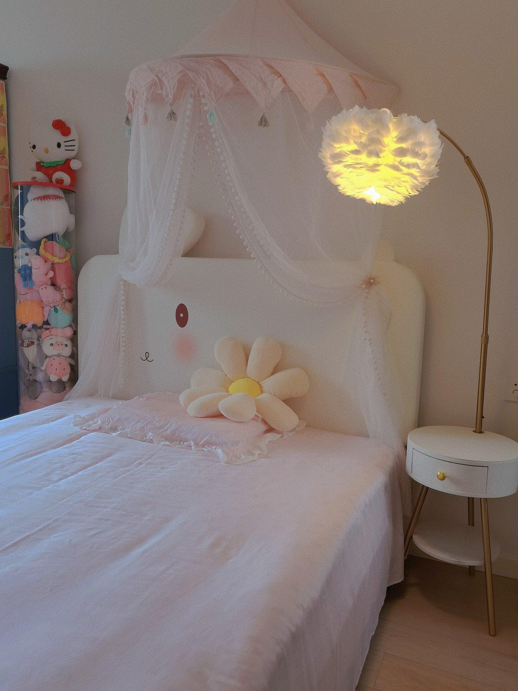 Feather Drawer Floor Lamp - Cueteks
