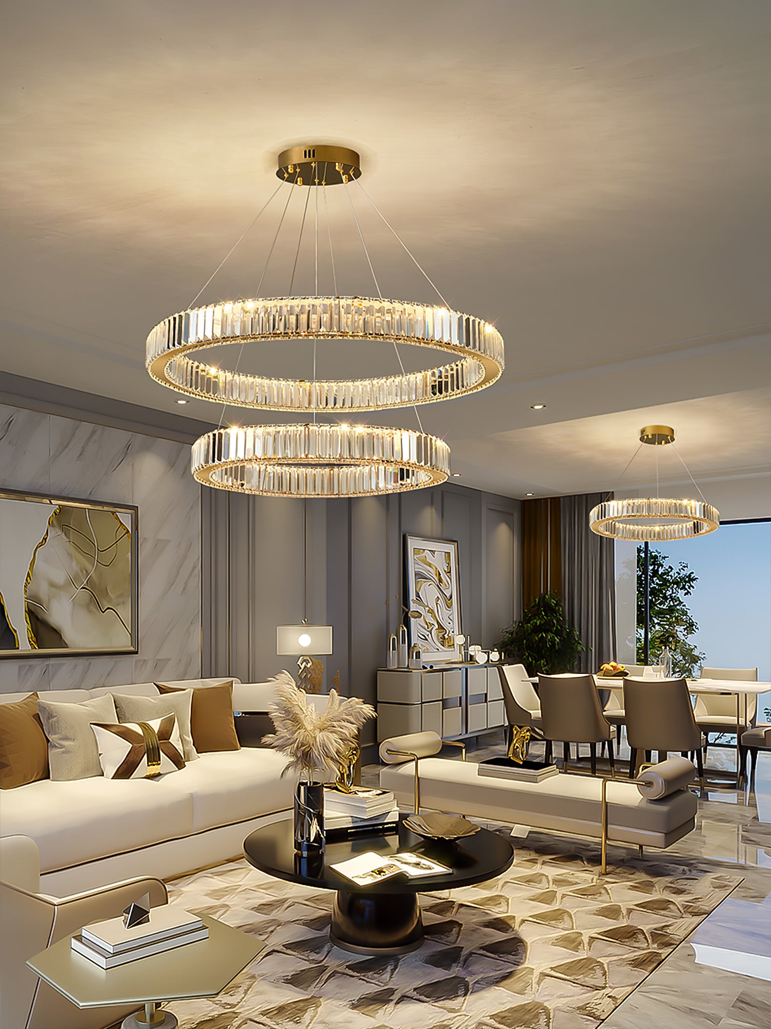 Bertolda Chandeliers - Cueteks