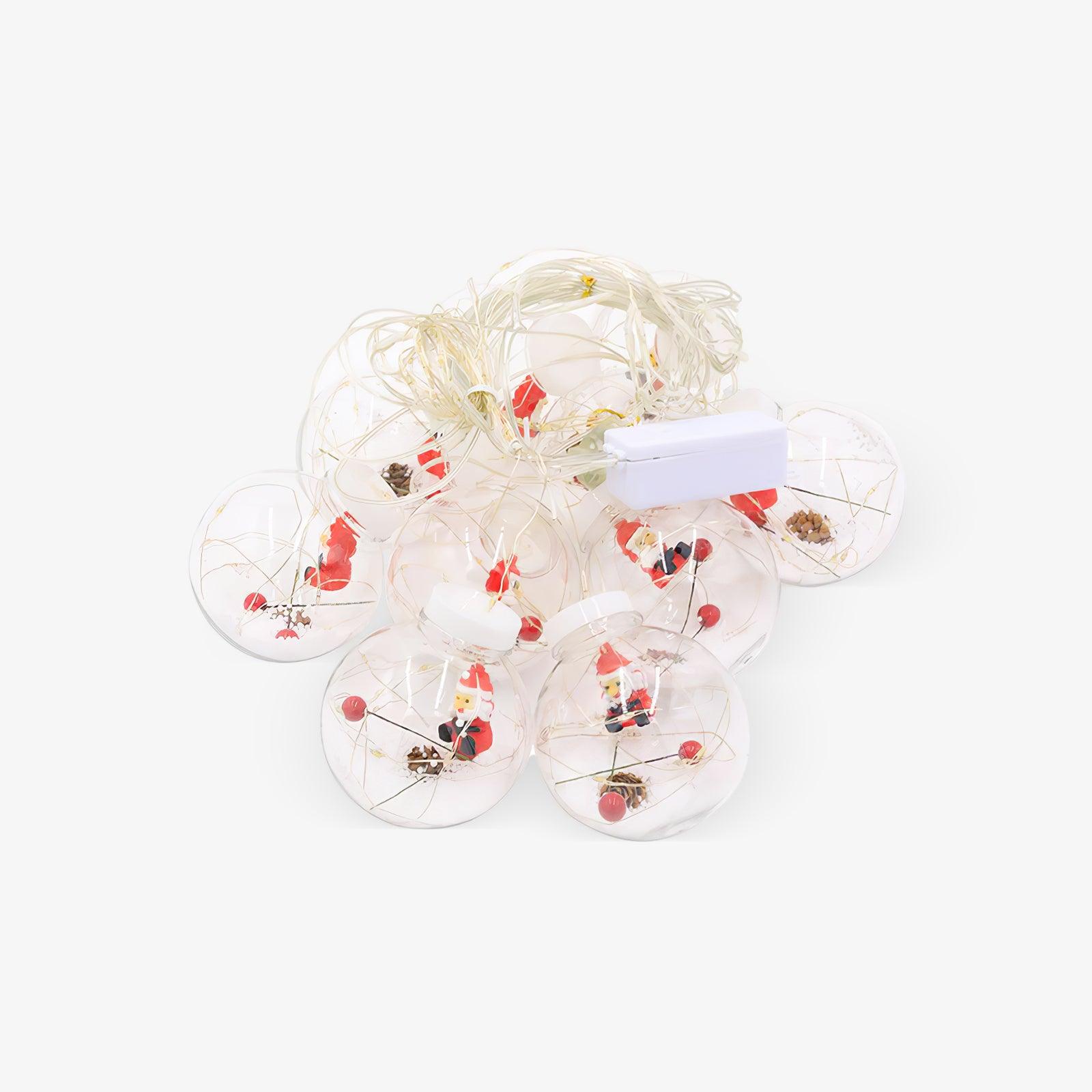 Christmas Ball String Lights - Cueteks